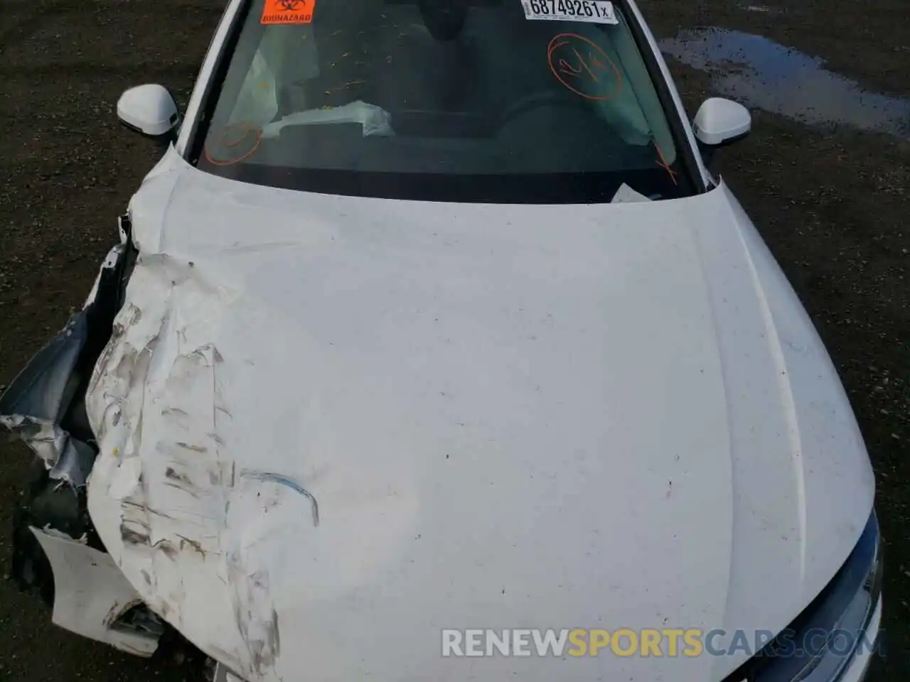 7 Photograph of a damaged car WAUGMAF48LN010458 AUDI A4 2020