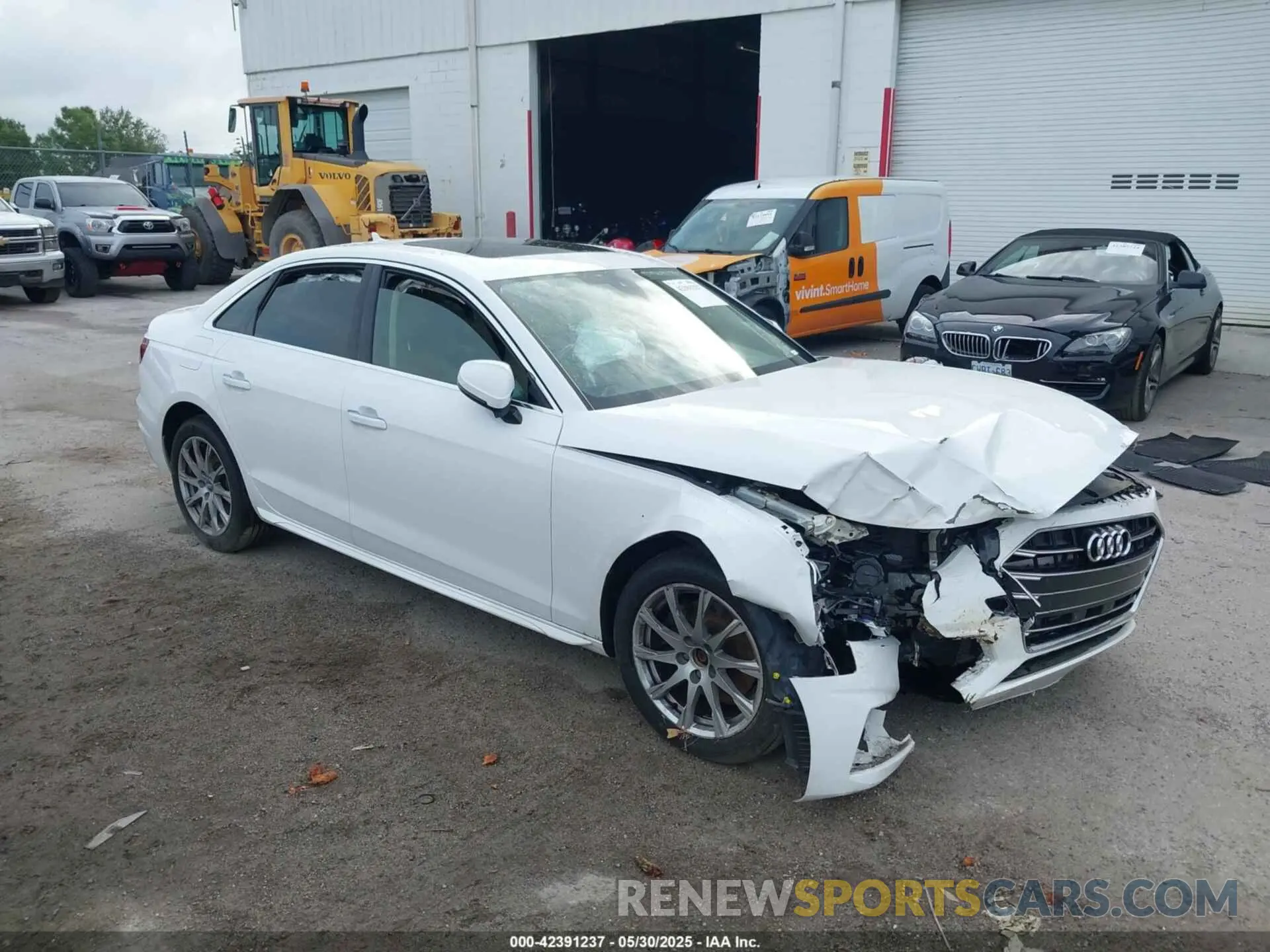 1 Photograph of a damaged car WAUGMAF49LA044903 AUDI A4 2020