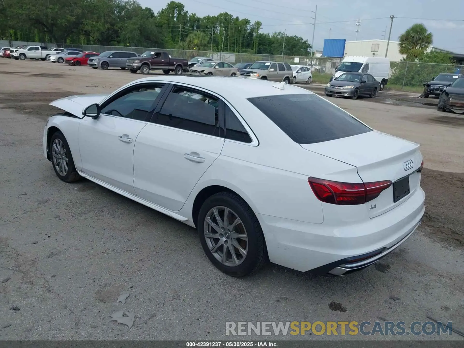 3 Photograph of a damaged car WAUGMAF49LA044903 AUDI A4 2020