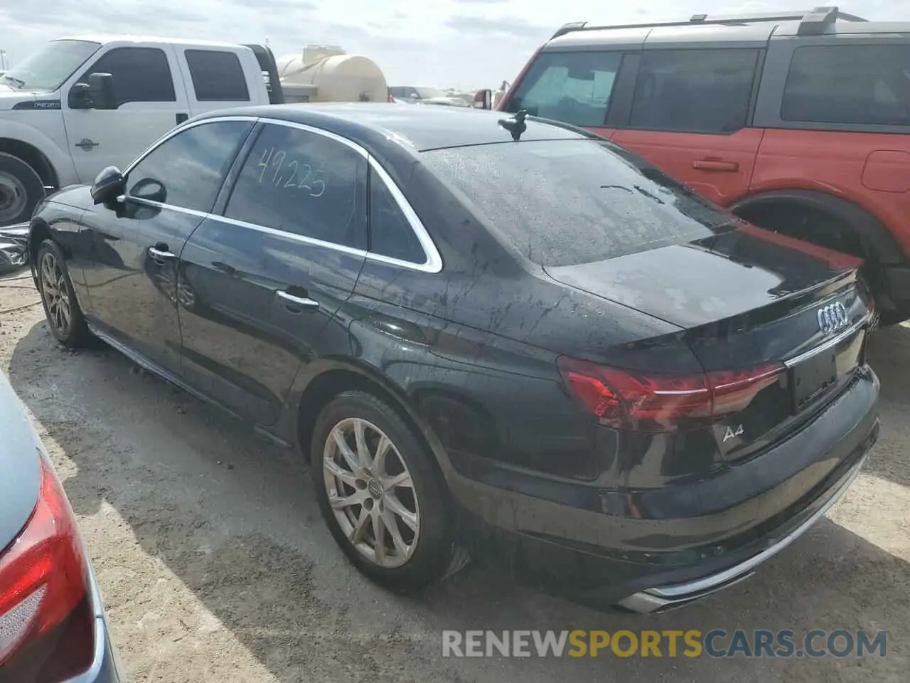 2 Photograph of a damaged car WAUGMAF4XLA041072 AUDI A4 2020