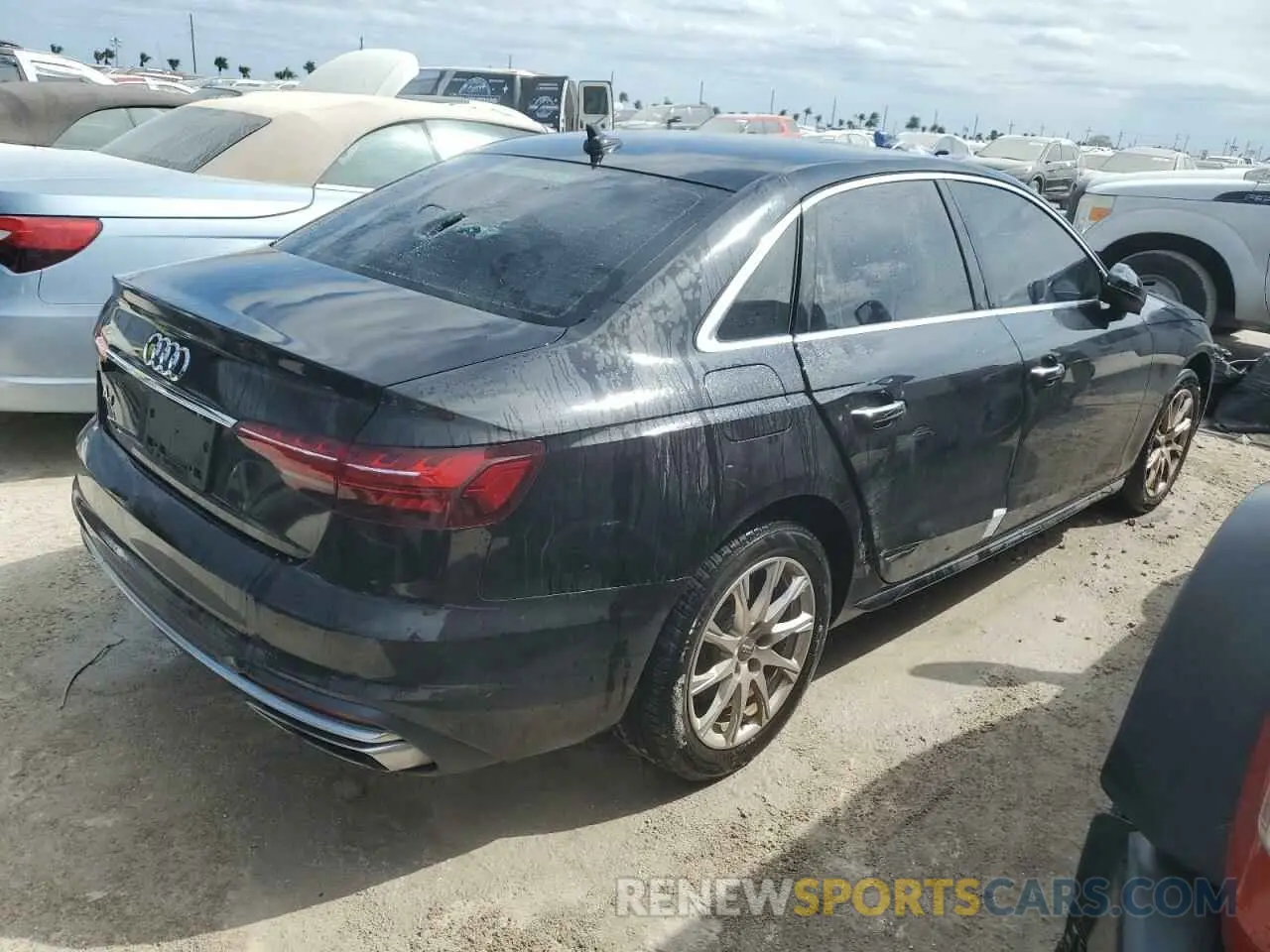 3 Photograph of a damaged car WAUGMAF4XLA041072 AUDI A4 2020