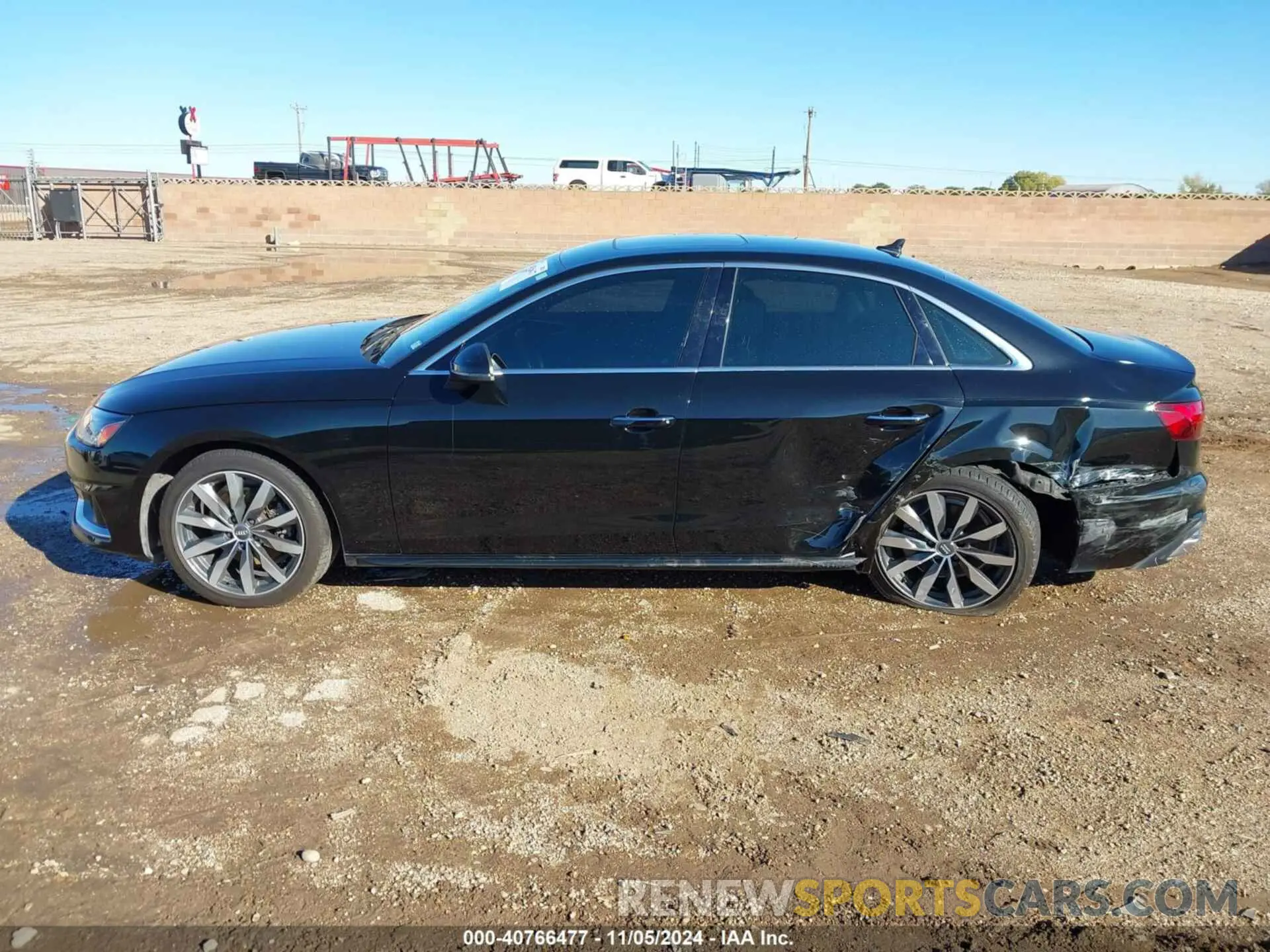 13 Photograph of a damaged car WAUGMAF4XLA072922 AUDI A4 2020