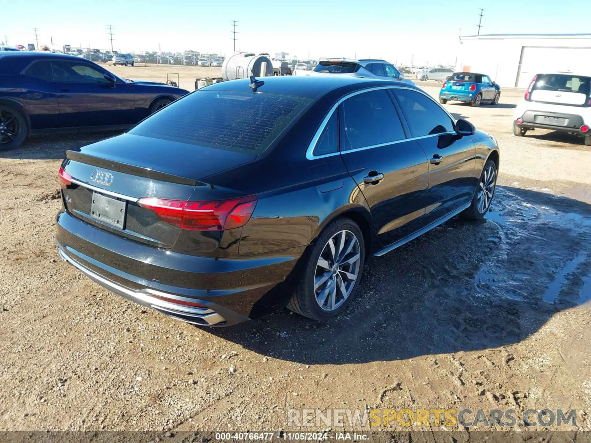3 Photograph of a damaged car WAUGMAF4XLA072922 AUDI A4 2020
