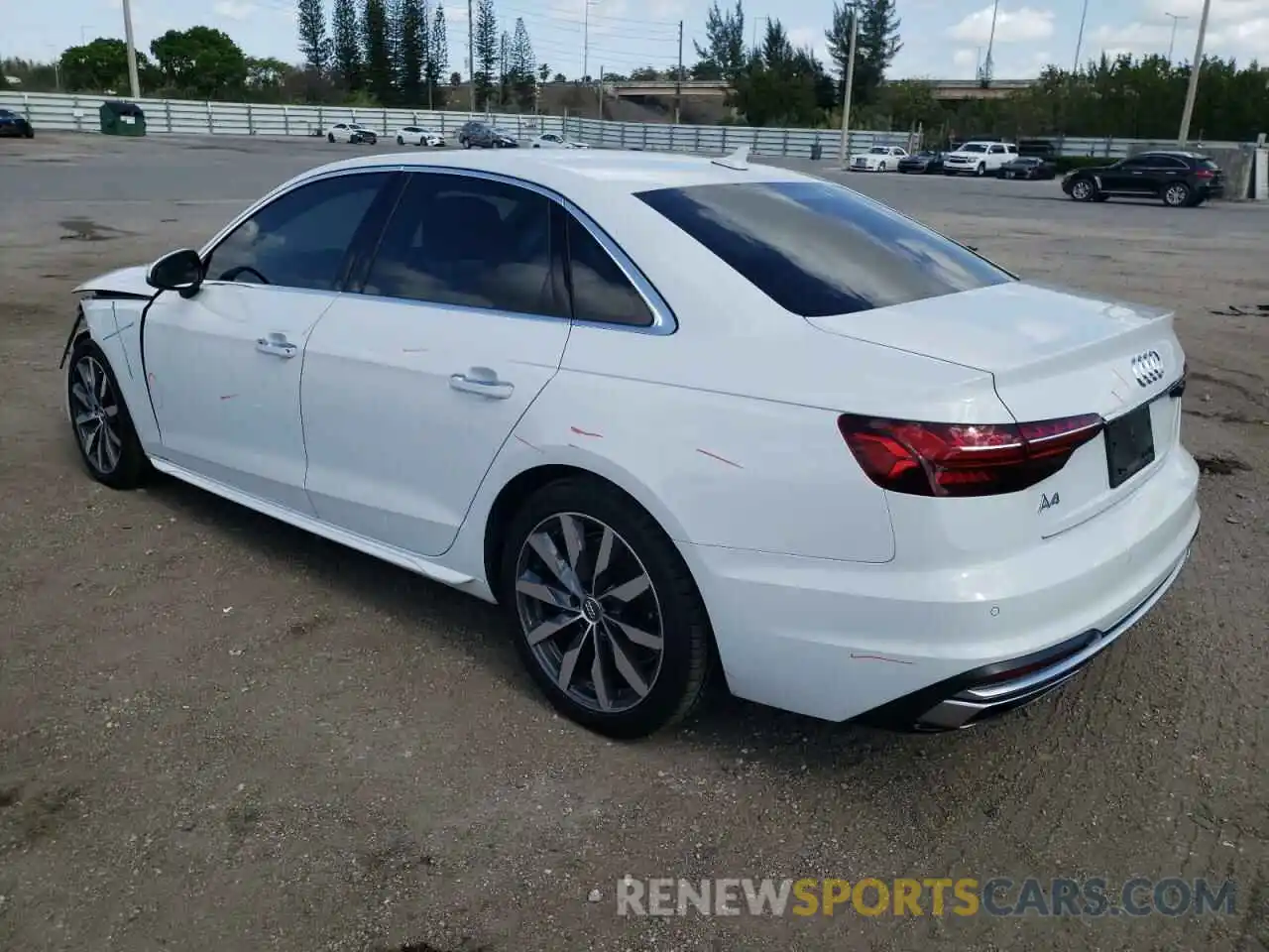 3 Photograph of a damaged car WAUHMAF40LN013066 AUDI A4 2020