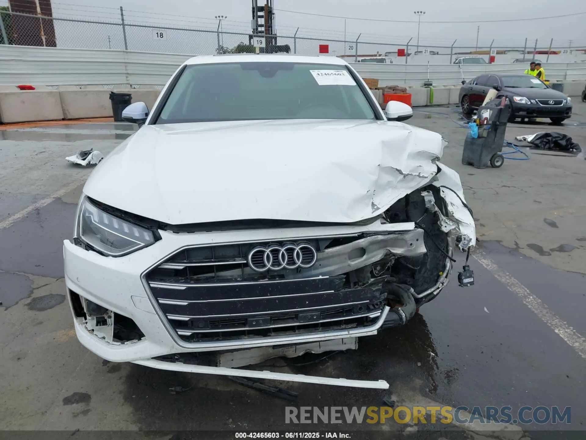 13 Photograph of a damaged car WAUHMAF41LN004876 AUDI A4 2020