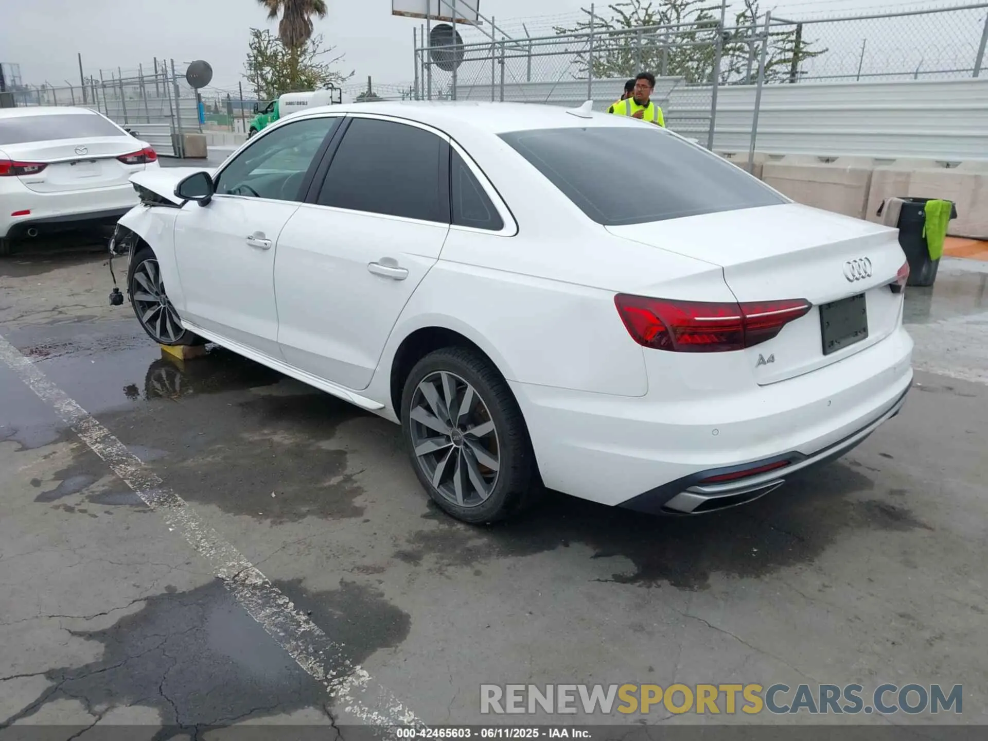 3 Photograph of a damaged car WAUHMAF41LN004876 AUDI A4 2020