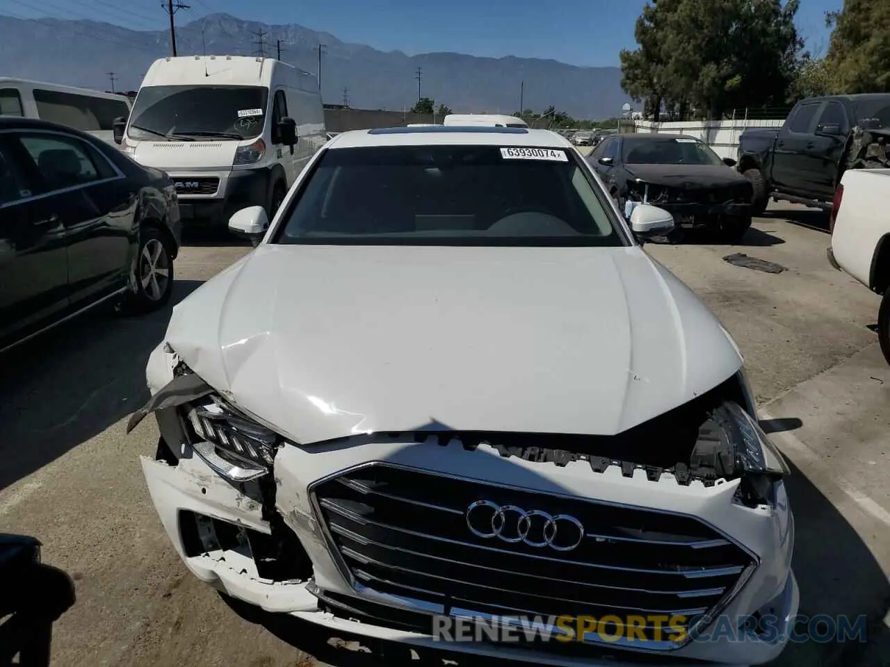 5 Photograph of a damaged car WAUHMAF43LN011585 AUDI A4 2020