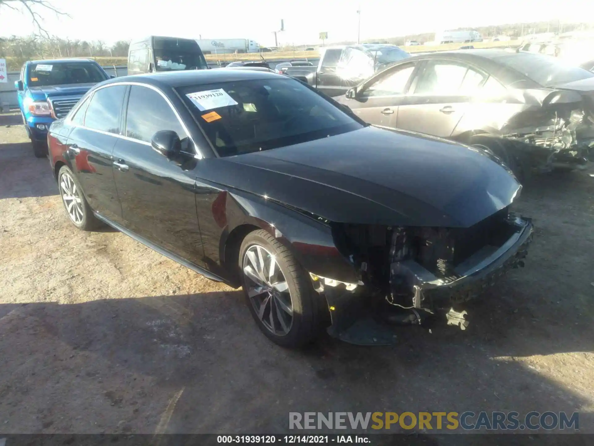 1 Photograph of a damaged car WAUHMAF47LA056682 AUDI A4 2020