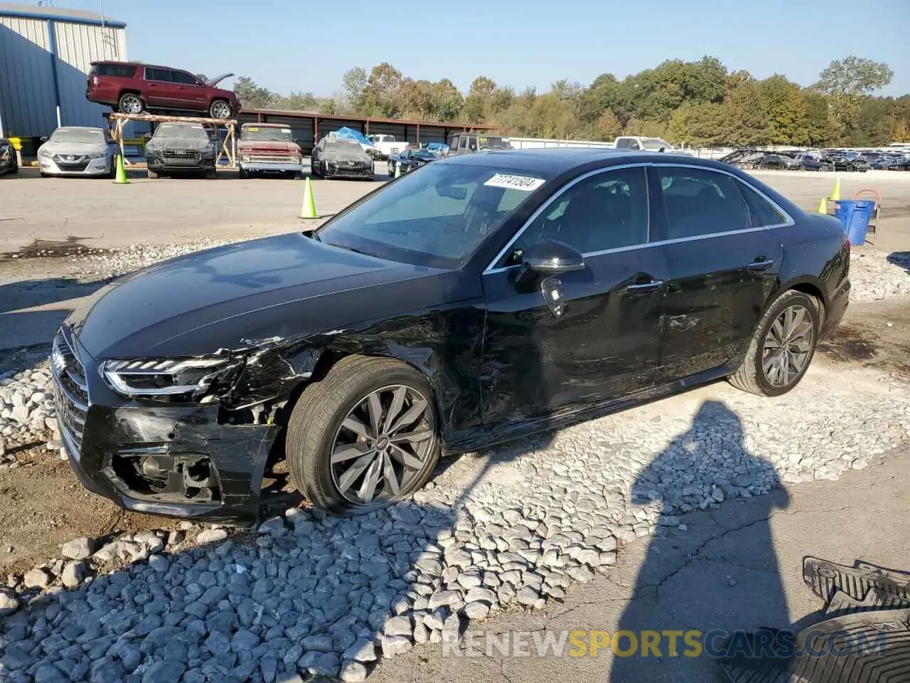 1 Photograph of a damaged car WAUHMAF48LA040149 AUDI A4 2020