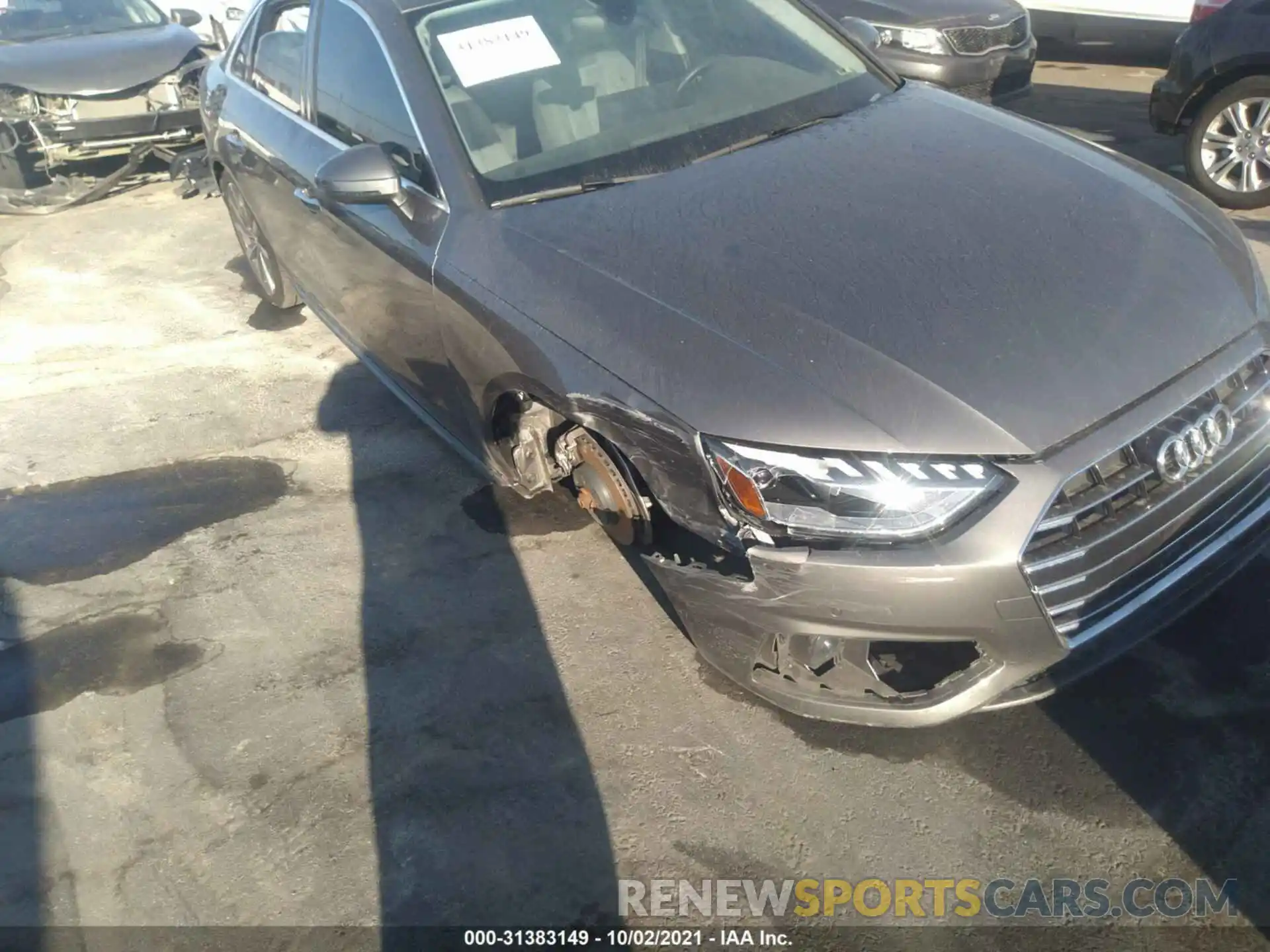 6 Photograph of a damaged car WAUHMAF48LA066878 AUDI A4 2020