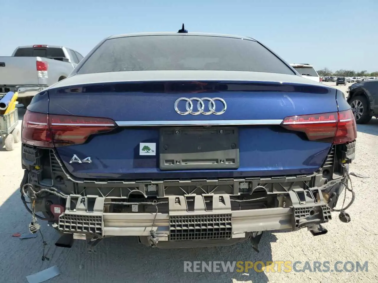 6 Photograph of a damaged car WAUHMAF49LN005371 AUDI A4 2020