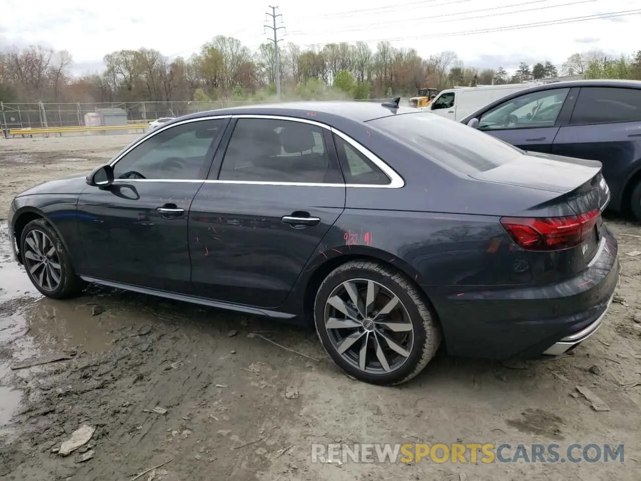 2 Photograph of a damaged car WAUHMAF4XLA061147 AUDI A4 2020