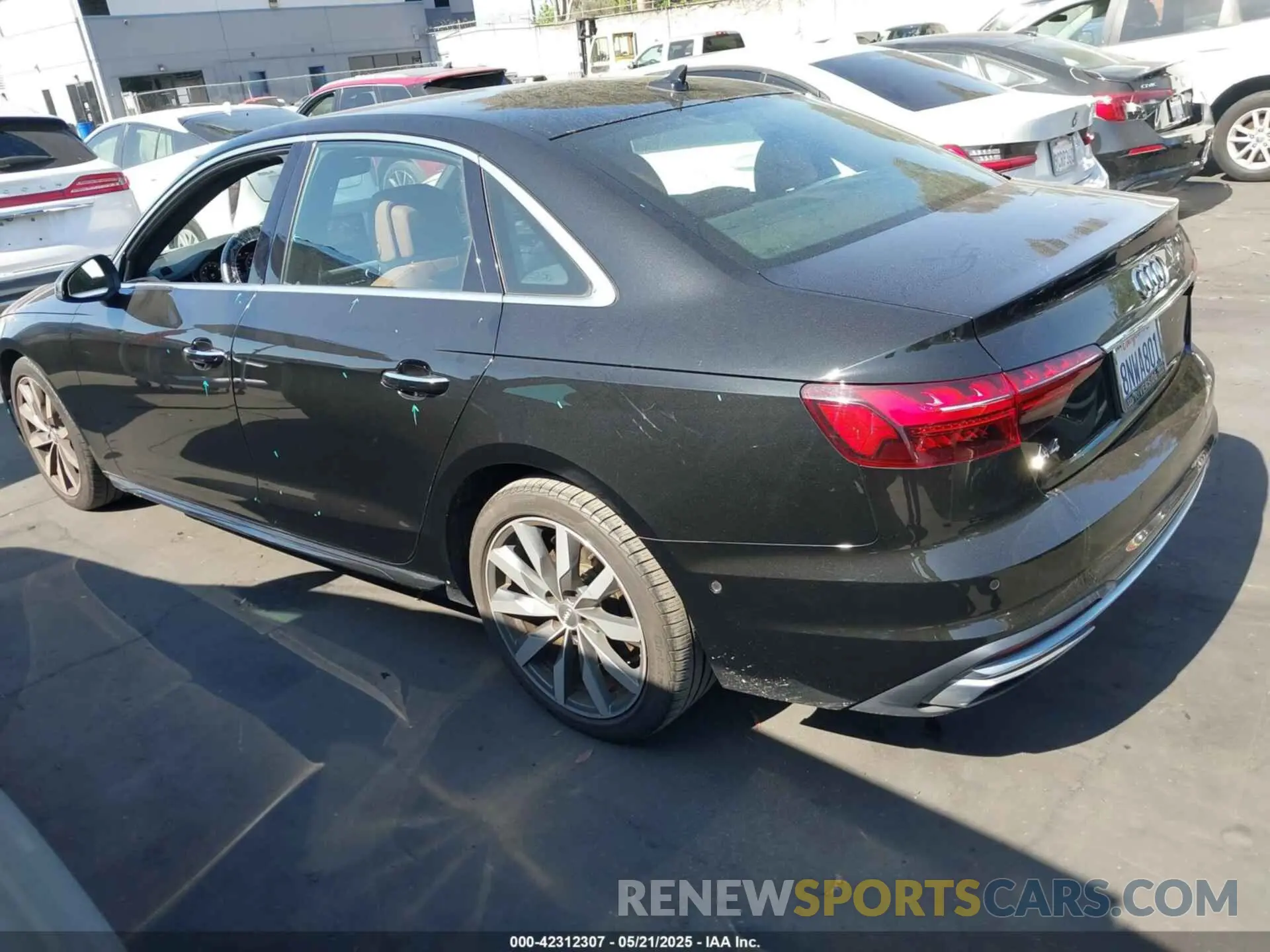 3 Photograph of a damaged car WAUJMAF46LN008486 AUDI A4 2020