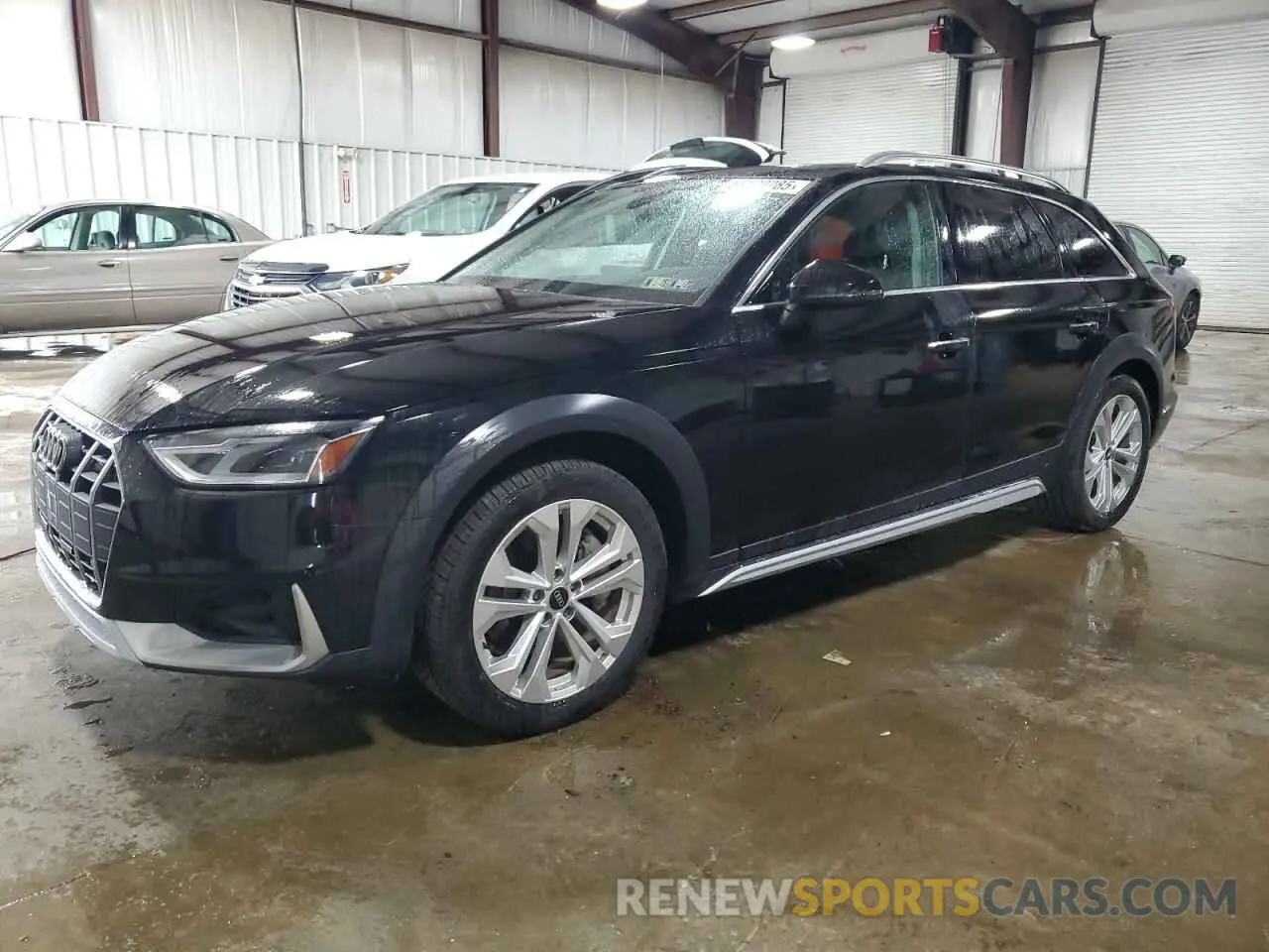 1 Photograph of a damaged car WA17AAF46MA053310 AUDI A4 2021