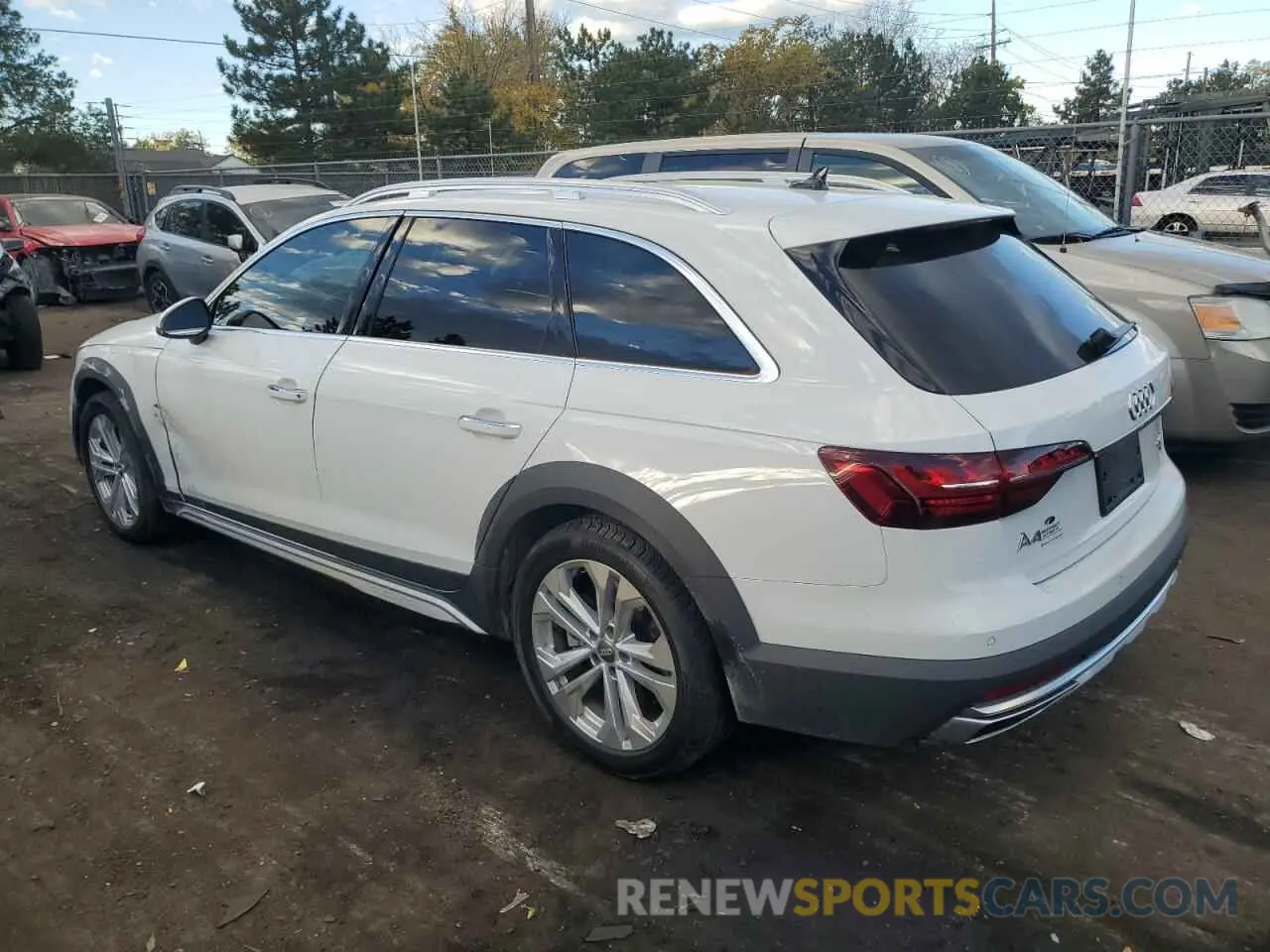 2 Photograph of a damaged car WA17AAF4XMA022769 AUDI A4 2021