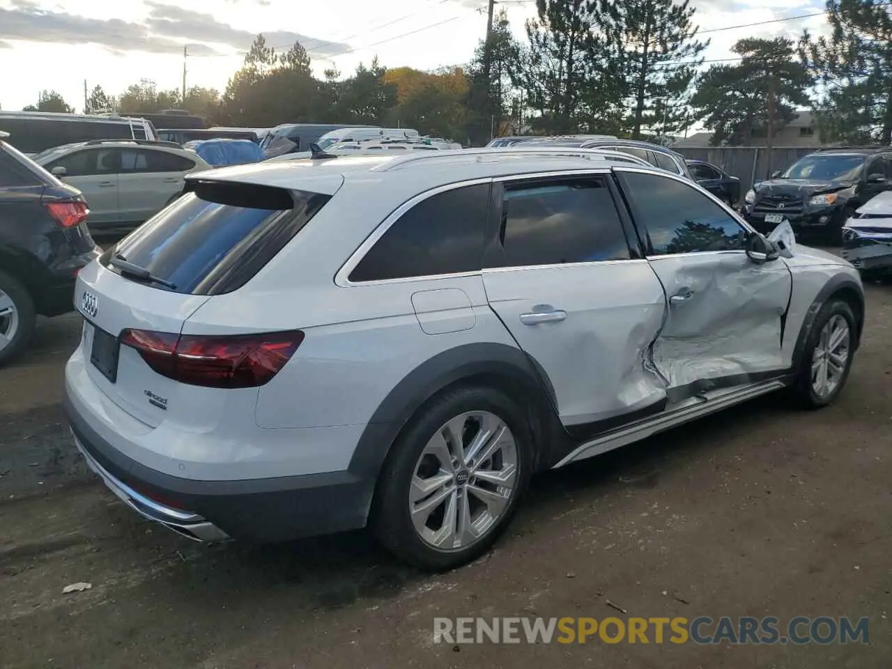 3 Photograph of a damaged car WA17AAF4XMA022769 AUDI A4 2021