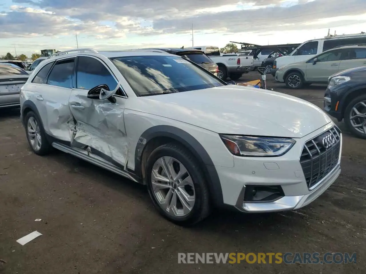 4 Photograph of a damaged car WA17AAF4XMA022769 AUDI A4 2021