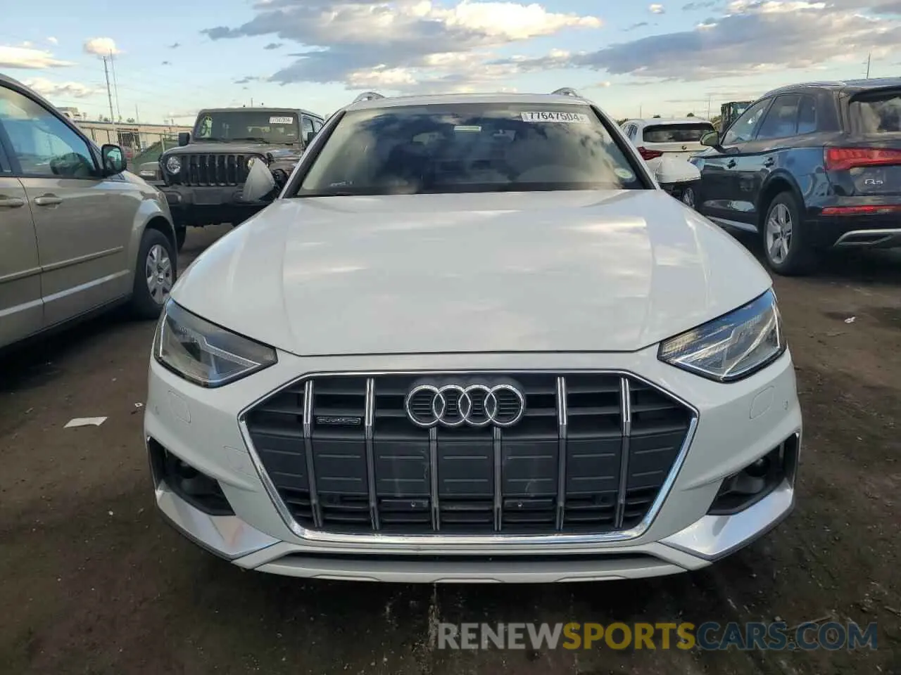 5 Photograph of a damaged car WA17AAF4XMA022769 AUDI A4 2021