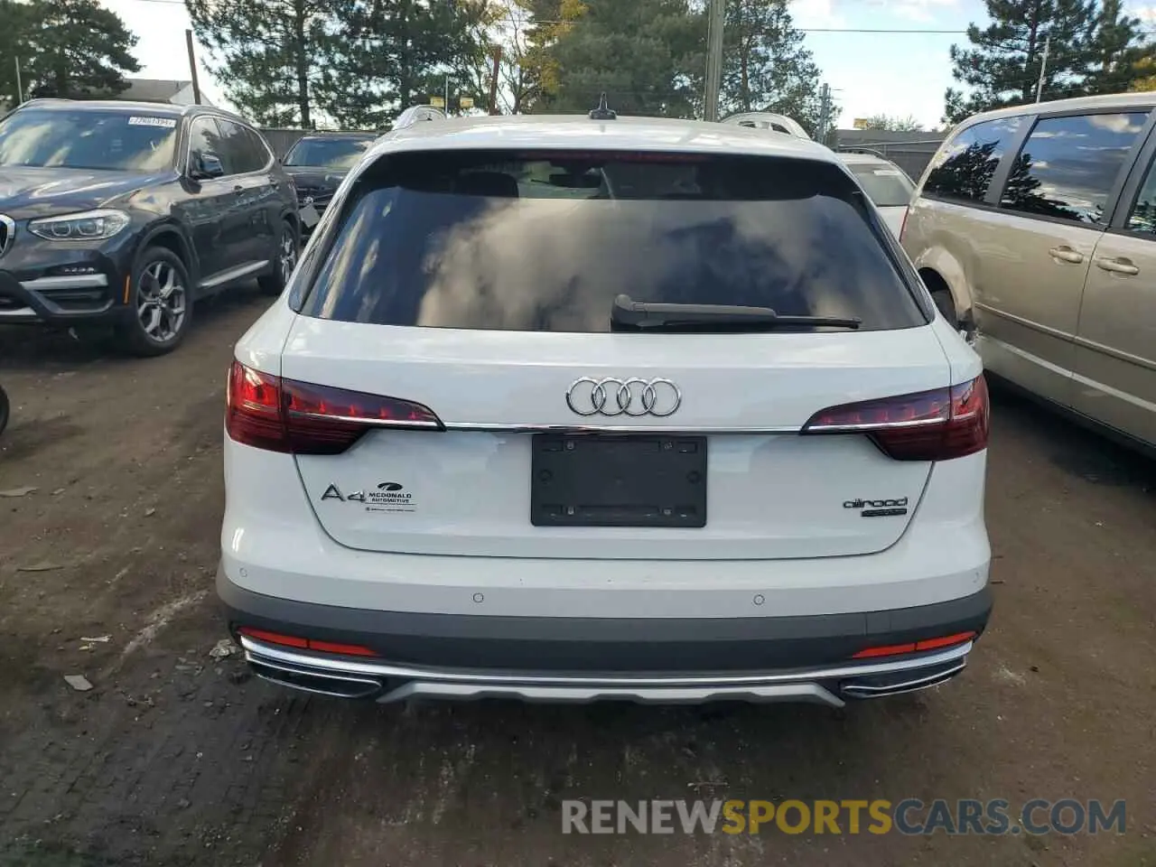 6 Photograph of a damaged car WA17AAF4XMA022769 AUDI A4 2021