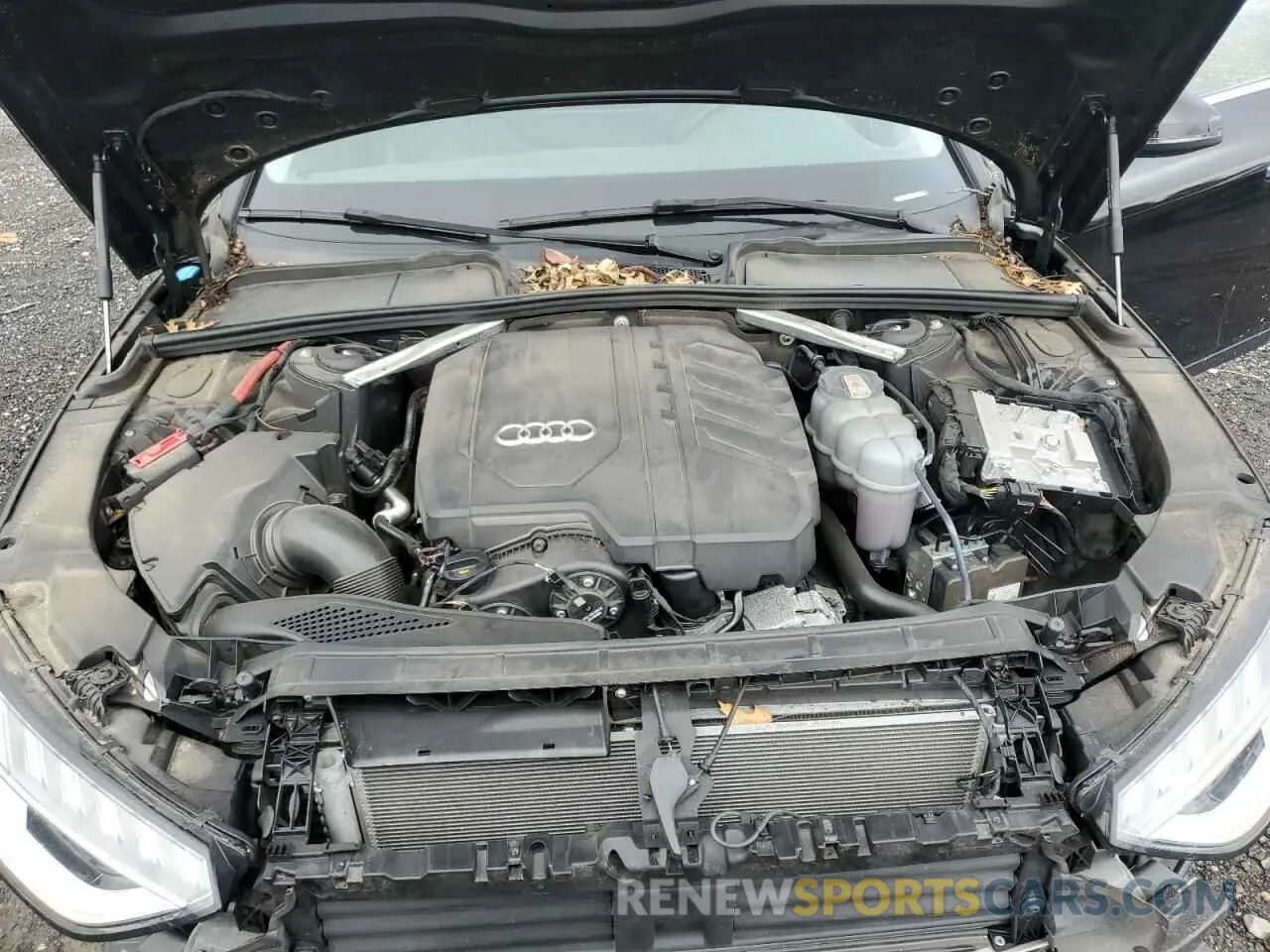 11 Photograph of a damaged car WA18AAF40MA076196 AUDI A4 2021