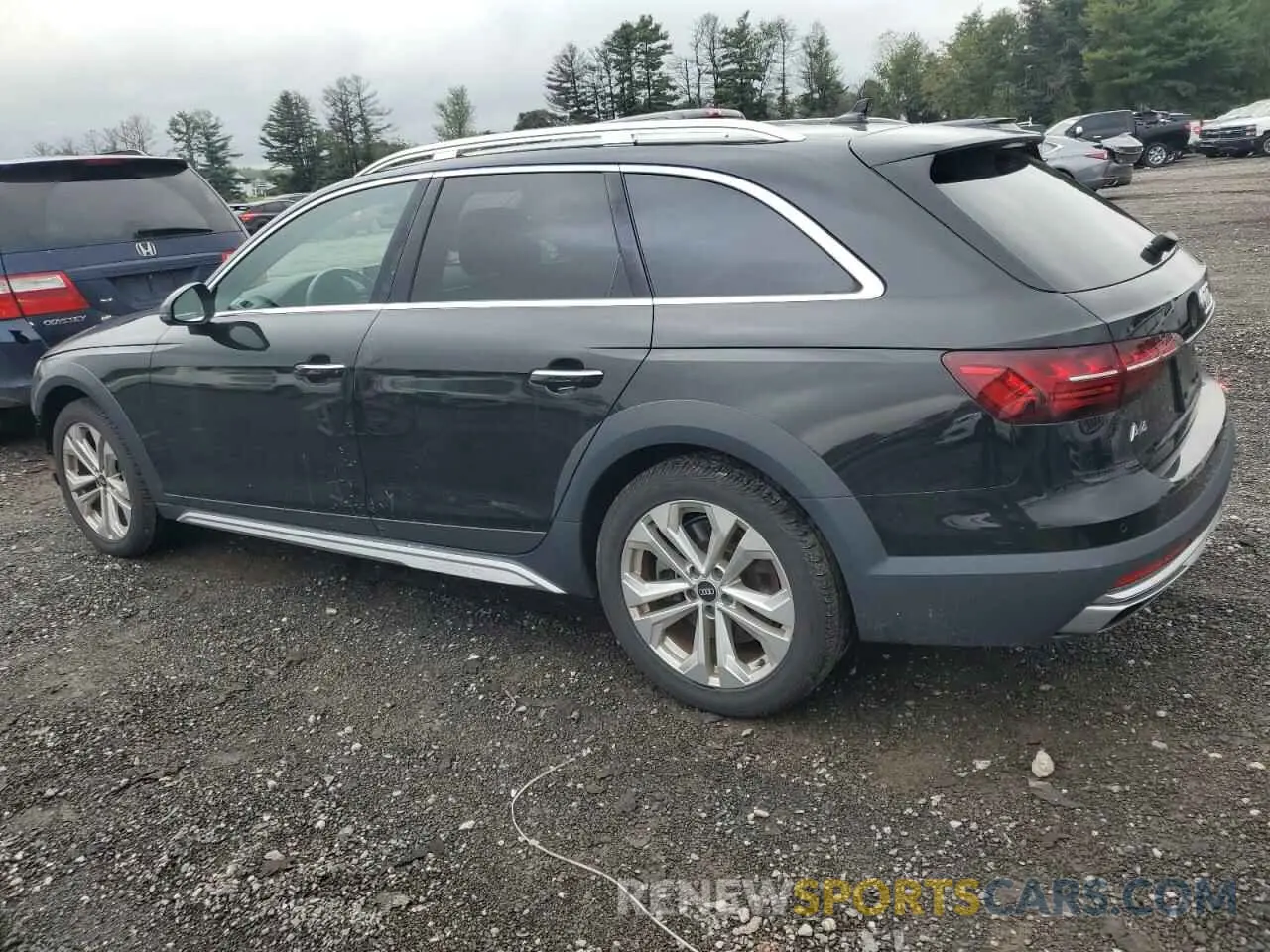 2 Photograph of a damaged car WA18AAF40MA076196 AUDI A4 2021