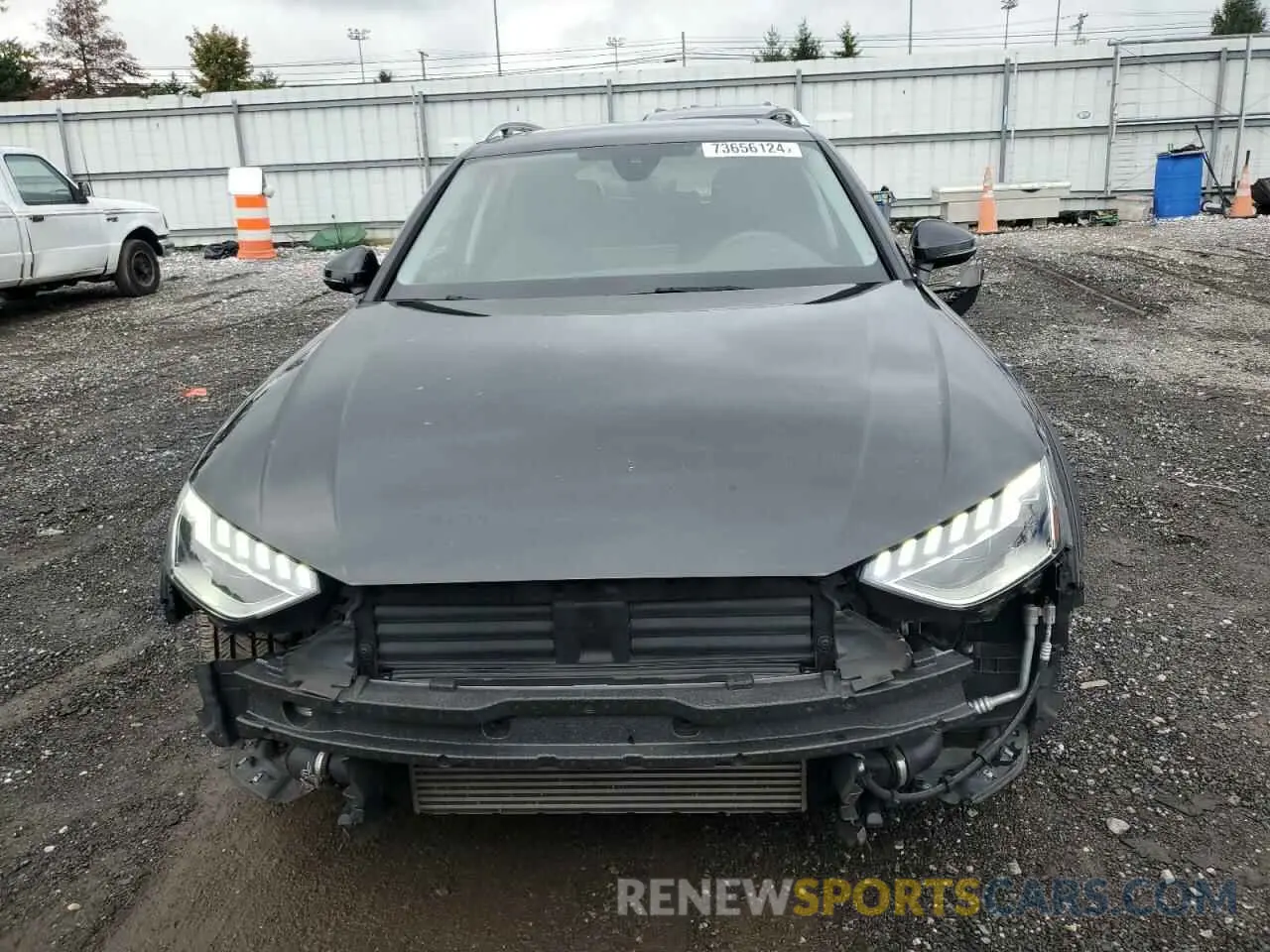 5 Photograph of a damaged car WA18AAF40MA076196 AUDI A4 2021