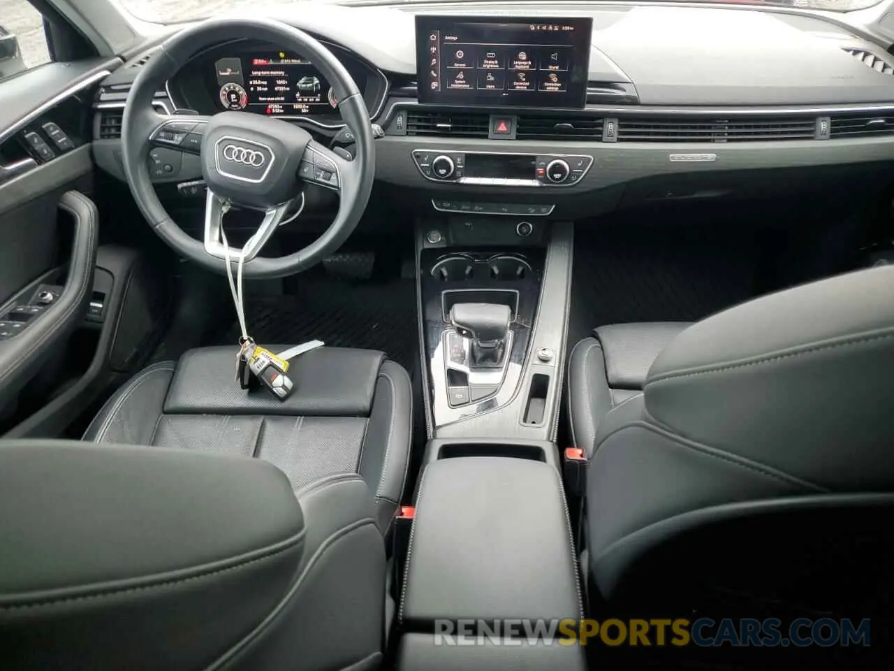 8 Photograph of a damaged car WA18AAF40MA076196 AUDI A4 2021