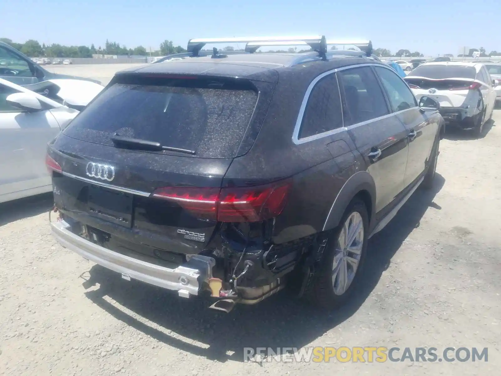 4 Photograph of a damaged car WA18AAF41MA008702 AUDI A4 2021