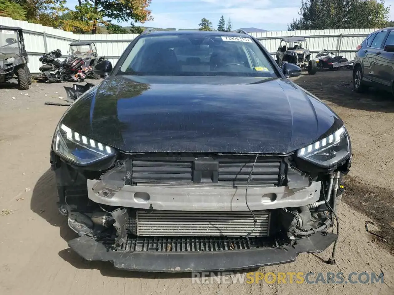5 Photograph of a damaged car WA18AAF42MA004657 AUDI A4 2021
