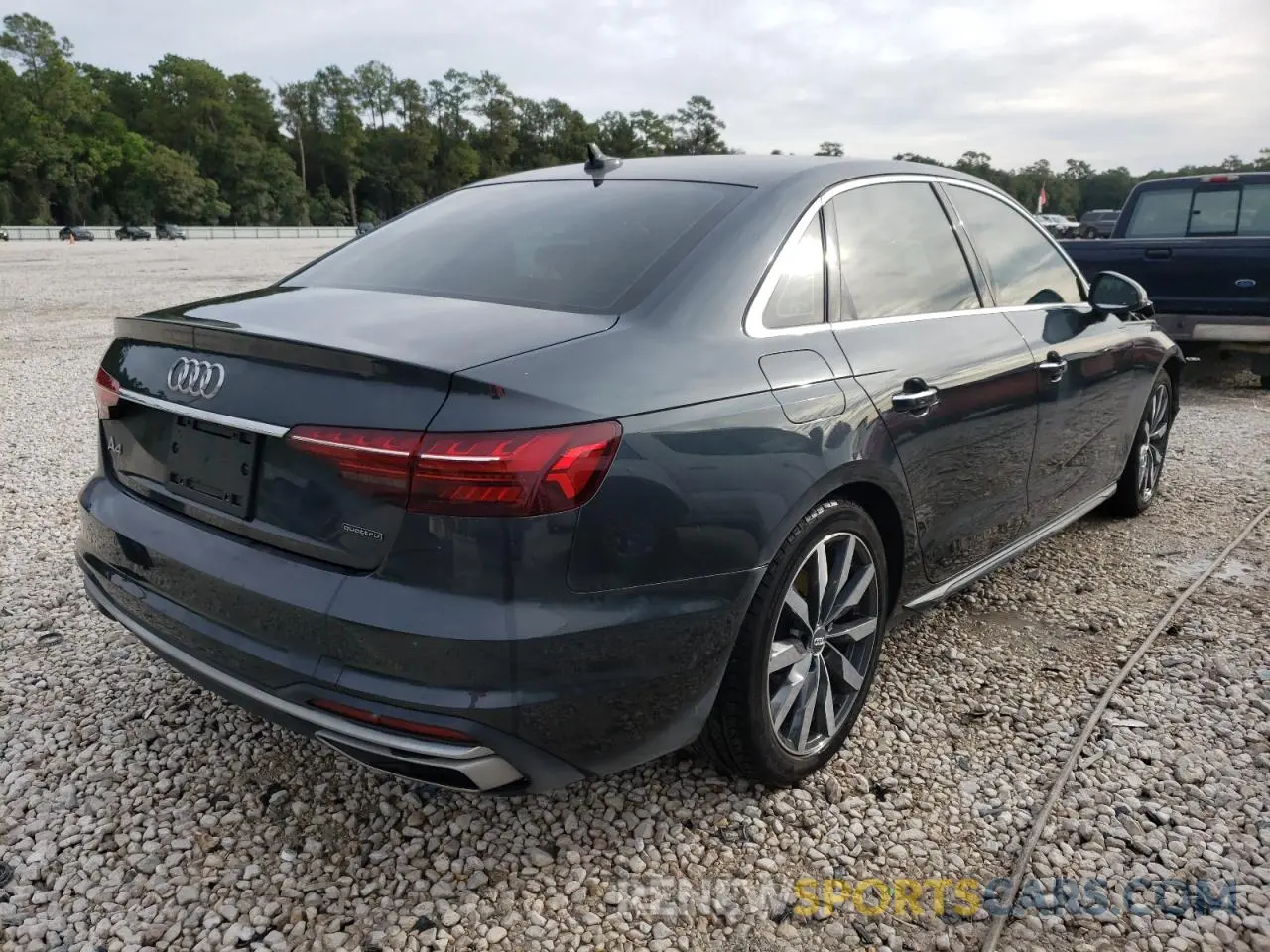 4 Photograph of a damaged car WAUABAF40MA033124 AUDI A4 2021