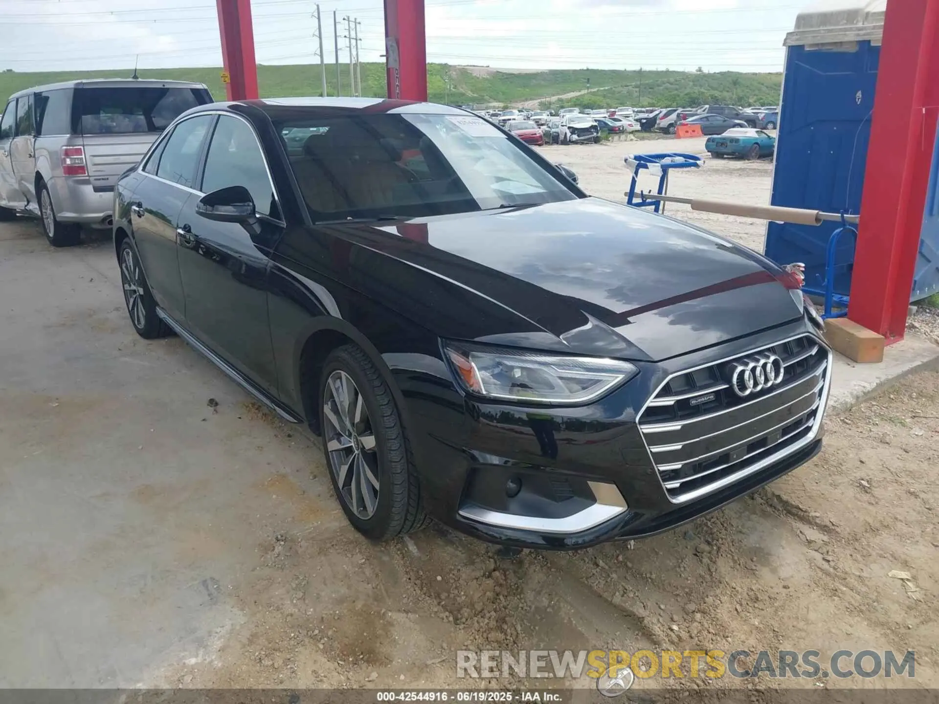 1 Photograph of a damaged car WAUABAF41MA051177 AUDI A4 2021