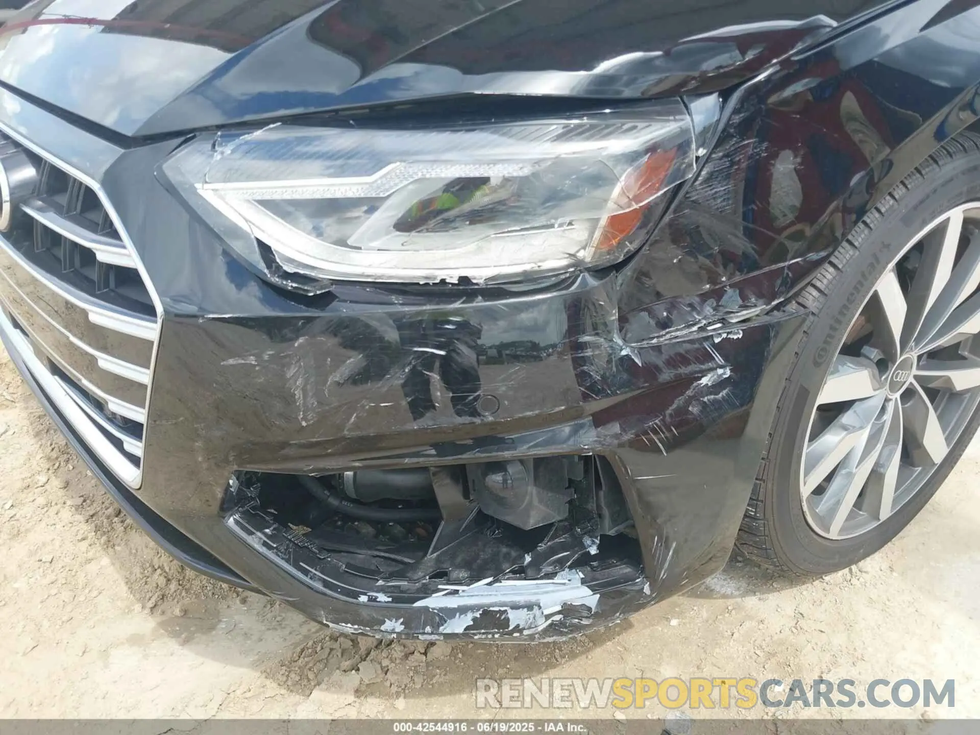 6 Photograph of a damaged car WAUABAF41MA051177 AUDI A4 2021