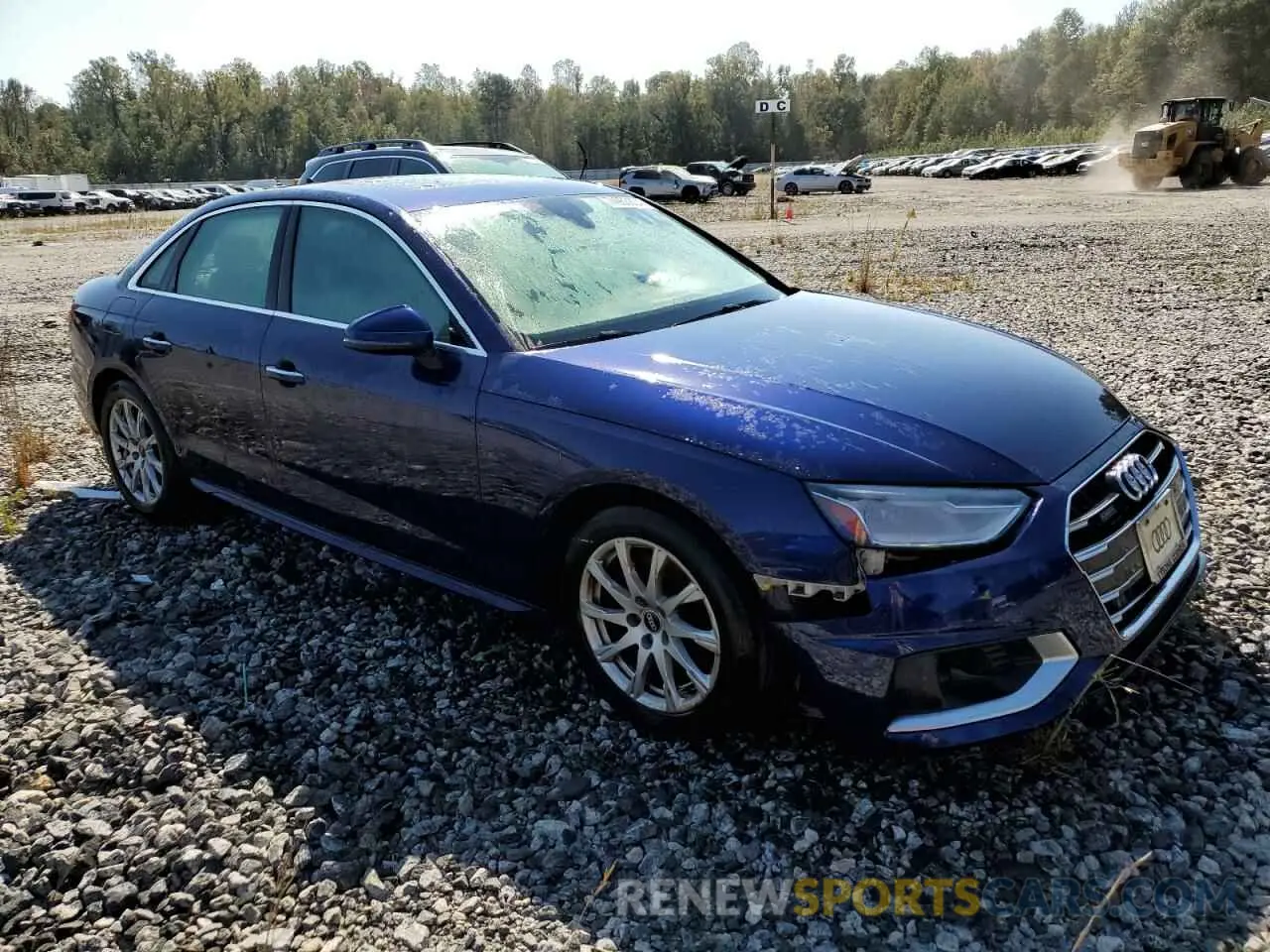 4 Photograph of a damaged car WAUABAF41MA059702 AUDI A4 2021