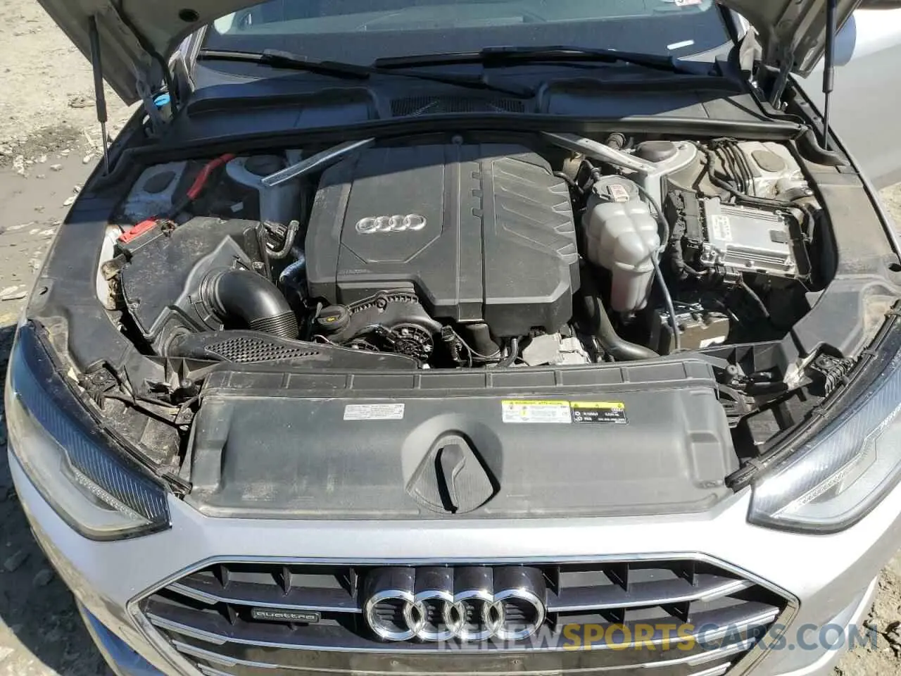 11 Photograph of a damaged car WAUABAF43MA073939 AUDI A4 2021