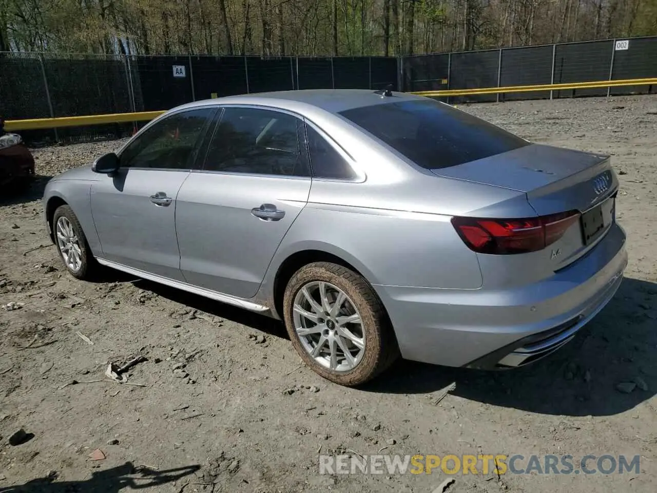 2 Photograph of a damaged car WAUABAF43MA073939 AUDI A4 2021