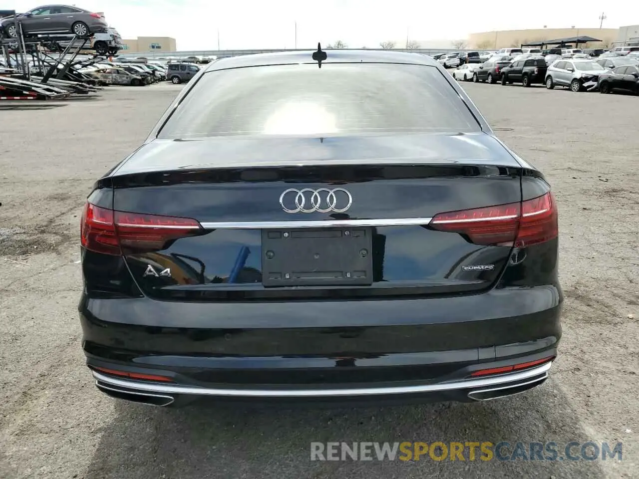 6 Photograph of a damaged car WAUABAF44MA086151 AUDI A4 2021