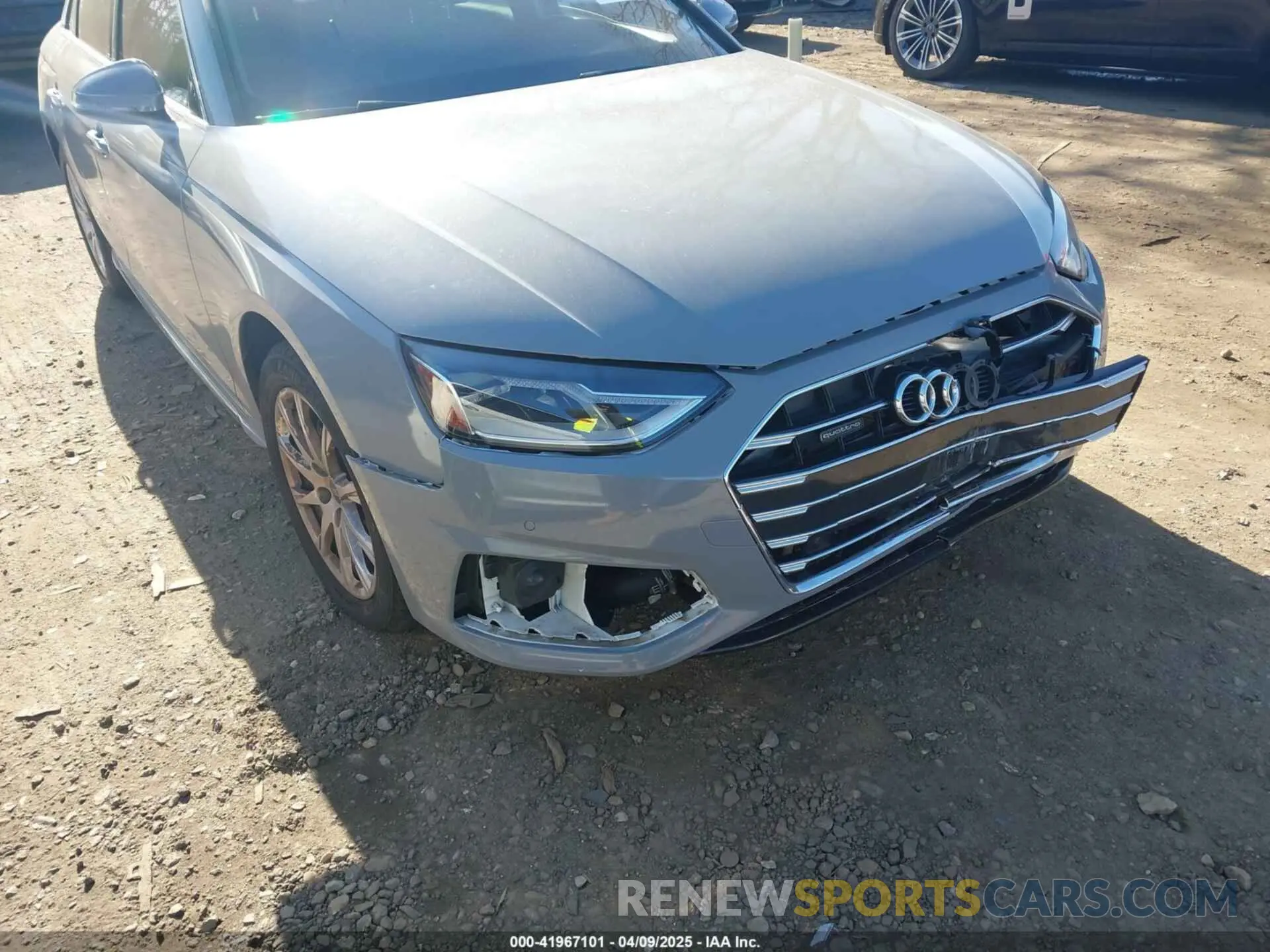 6 Photograph of a damaged car WAUABAF44MN012656 AUDI A4 2021