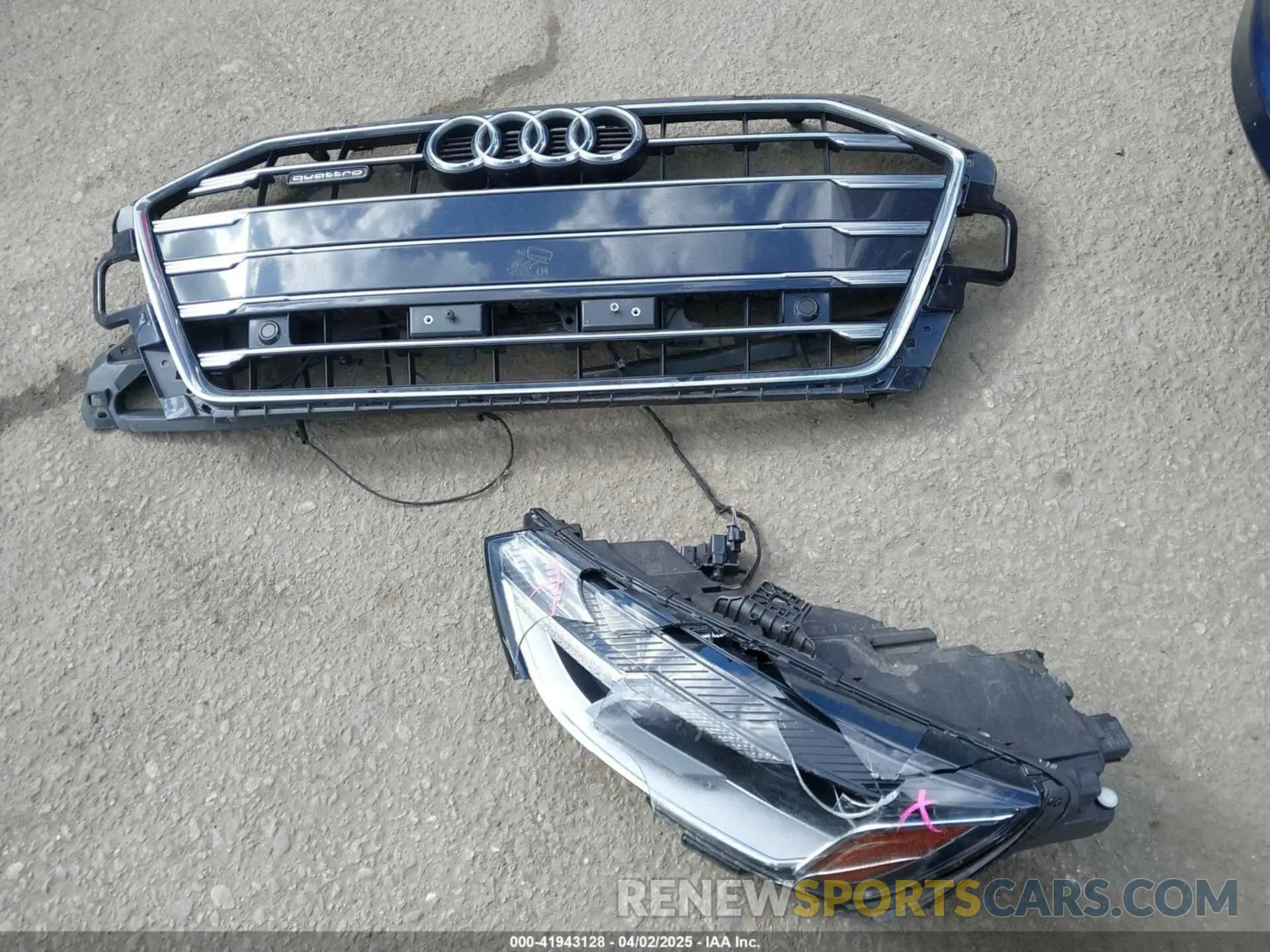 12 Photograph of a damaged car WAUABAF45MA059539 AUDI A4 2021