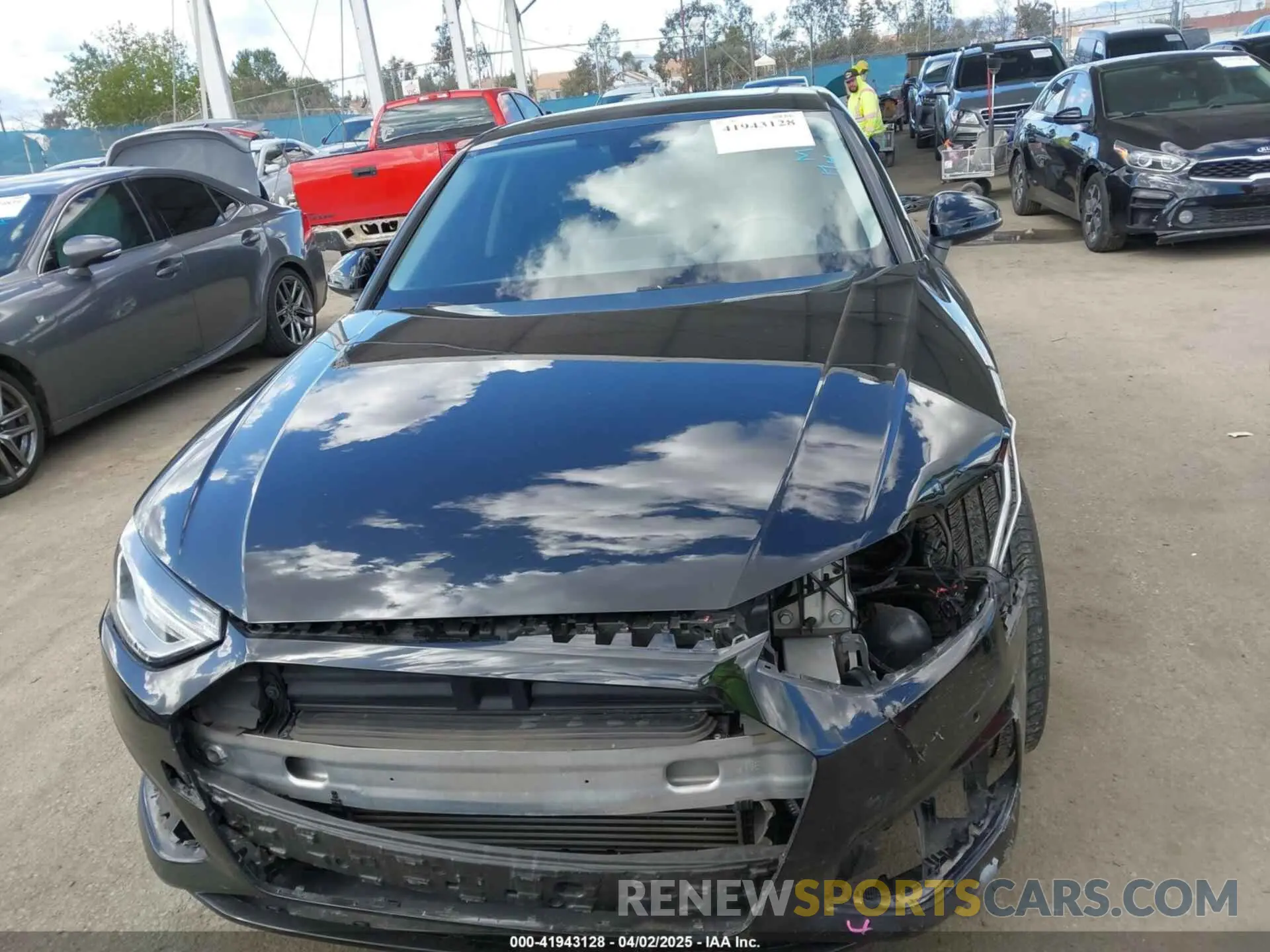 13 Photograph of a damaged car WAUABAF45MA059539 AUDI A4 2021