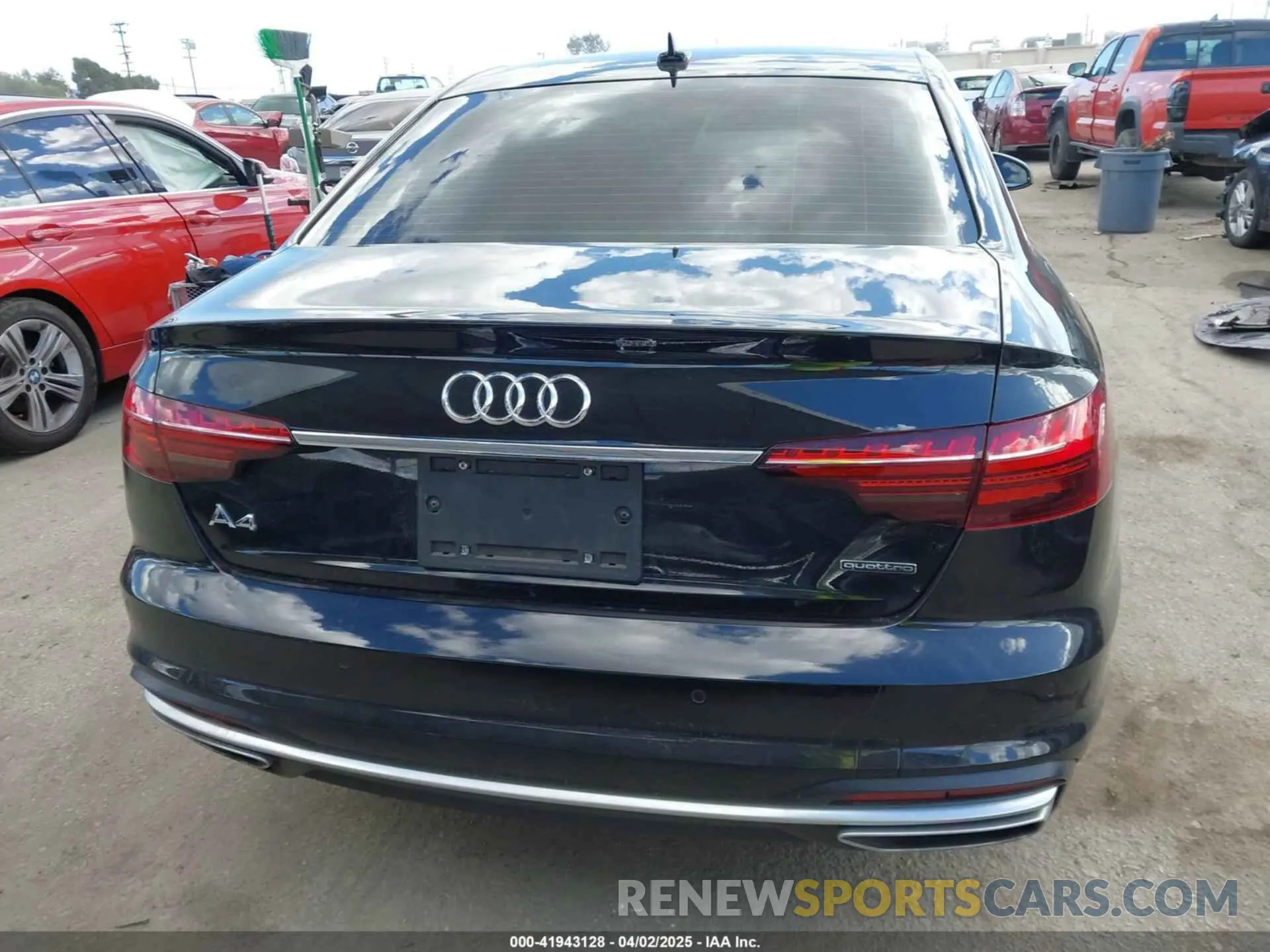17 Photograph of a damaged car WAUABAF45MA059539 AUDI A4 2021