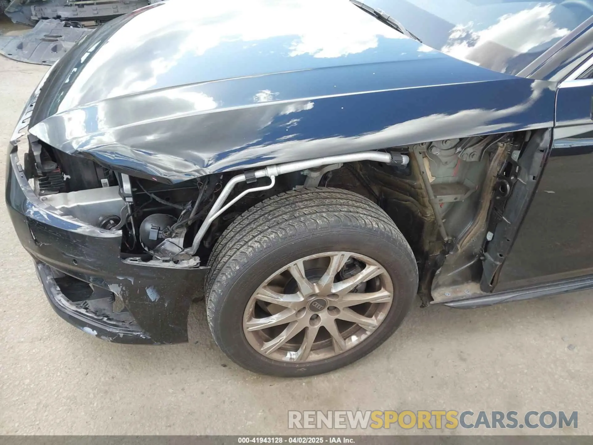 6 Photograph of a damaged car WAUABAF45MA059539 AUDI A4 2021