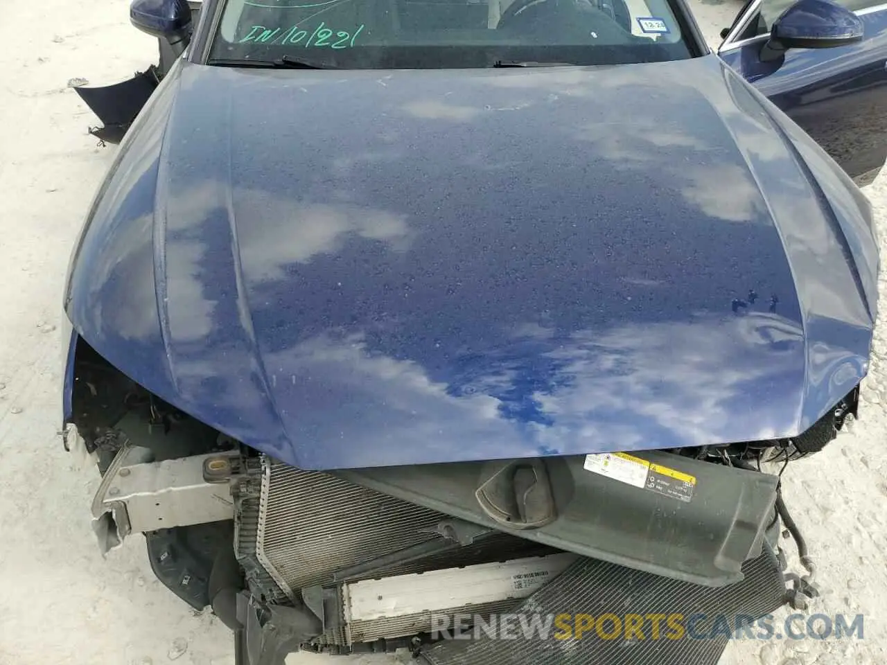 11 Photograph of a damaged car WAUABAF45MA059850 AUDI A4 2021