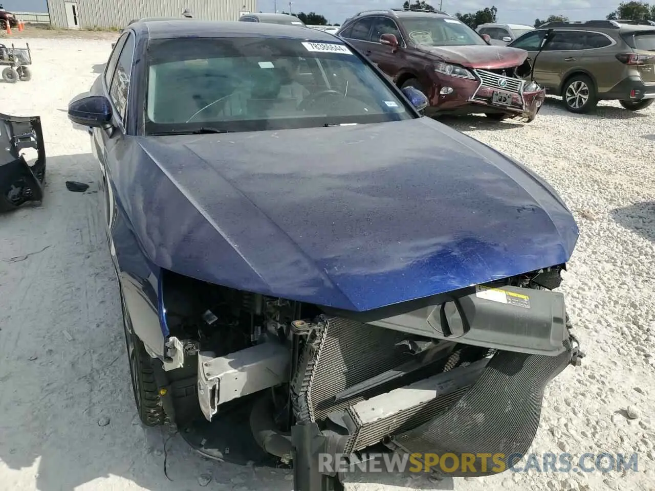 5 Photograph of a damaged car WAUABAF45MA059850 AUDI A4 2021