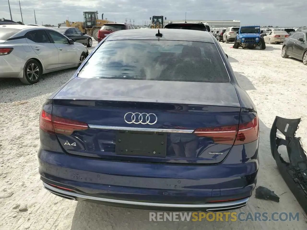 6 Photograph of a damaged car WAUABAF45MA059850 AUDI A4 2021