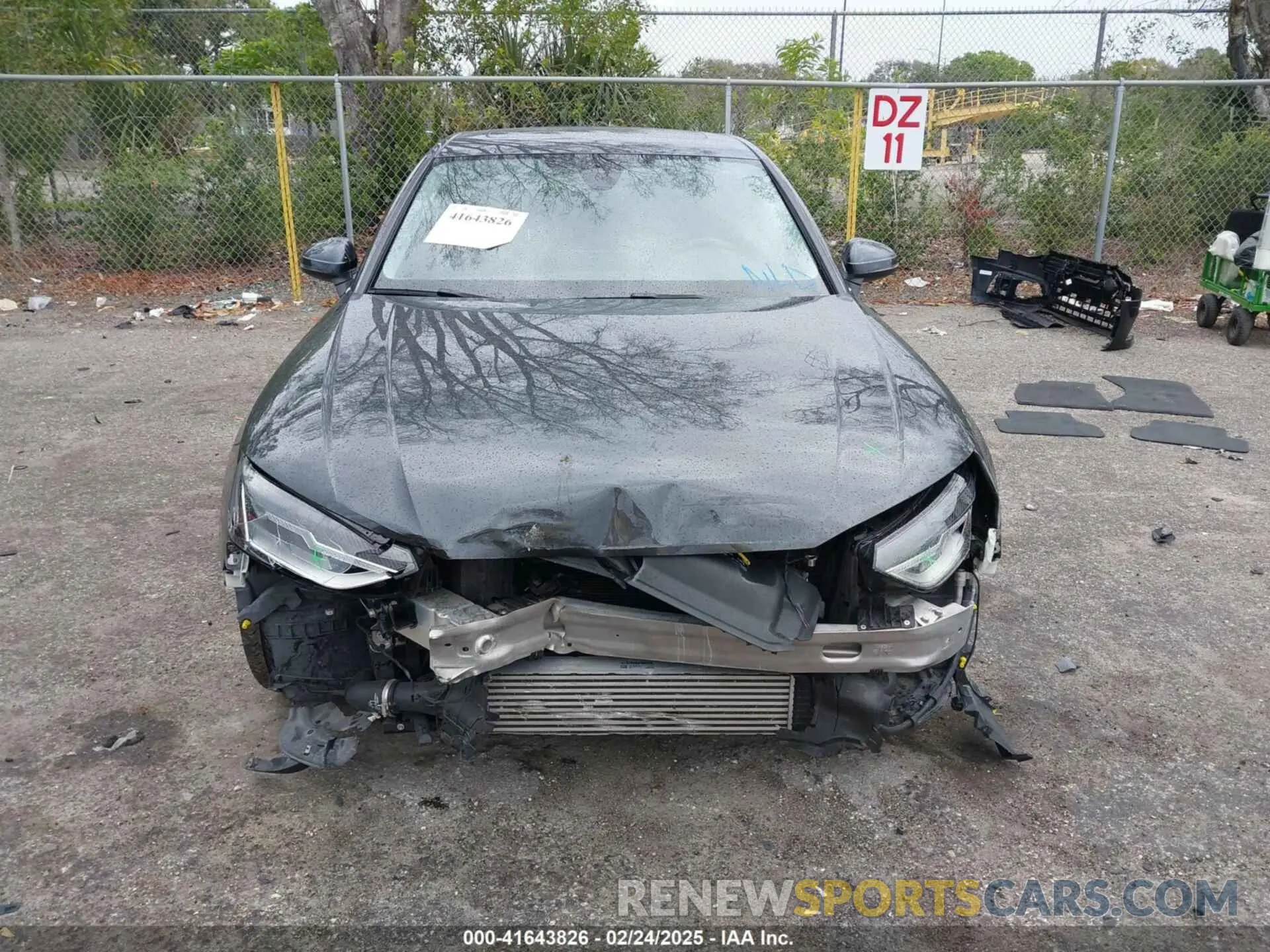 12 Photograph of a damaged car WAUABAF45MA068709 AUDI A4 2021