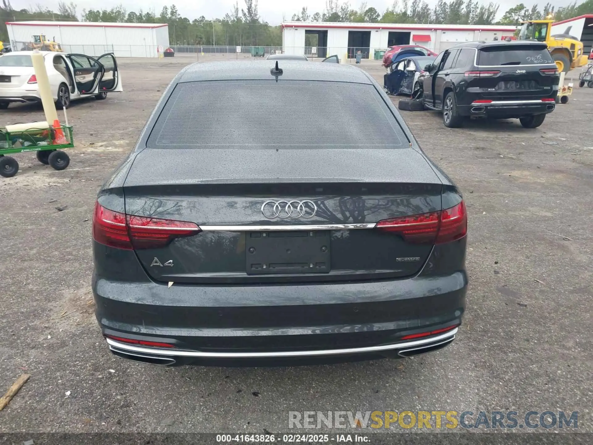 16 Photograph of a damaged car WAUABAF45MA068709 AUDI A4 2021