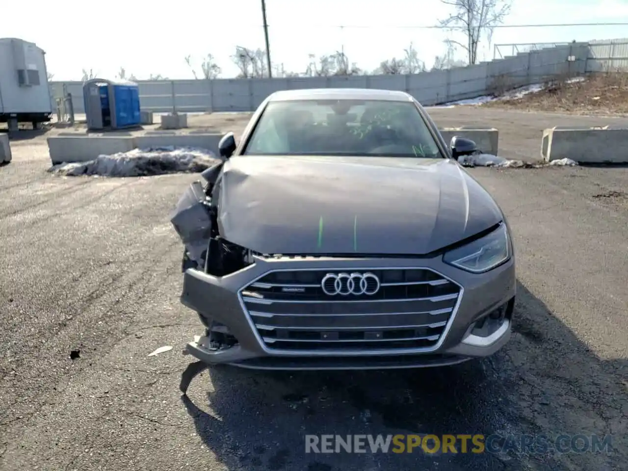 7 Photograph of a damaged car WAUABAF45MN008406 AUDI A4 2021