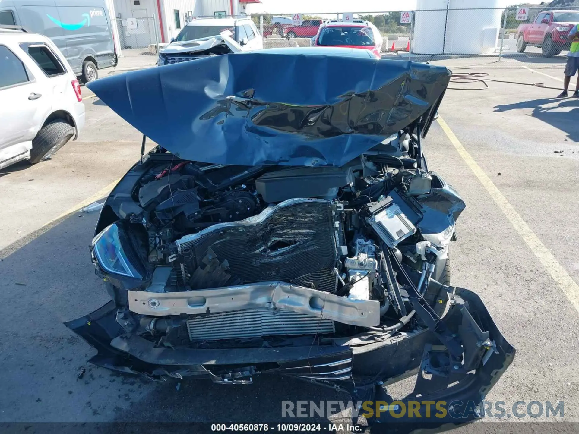 12 Photograph of a damaged car WAUABAF45MN010110 AUDI A4 2021