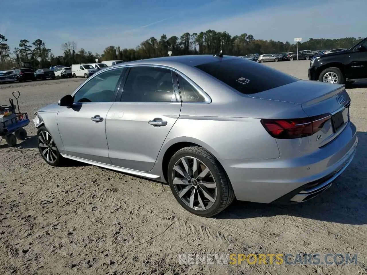 2 Photograph of a damaged car WAUABAF45MN013413 AUDI A4 2021