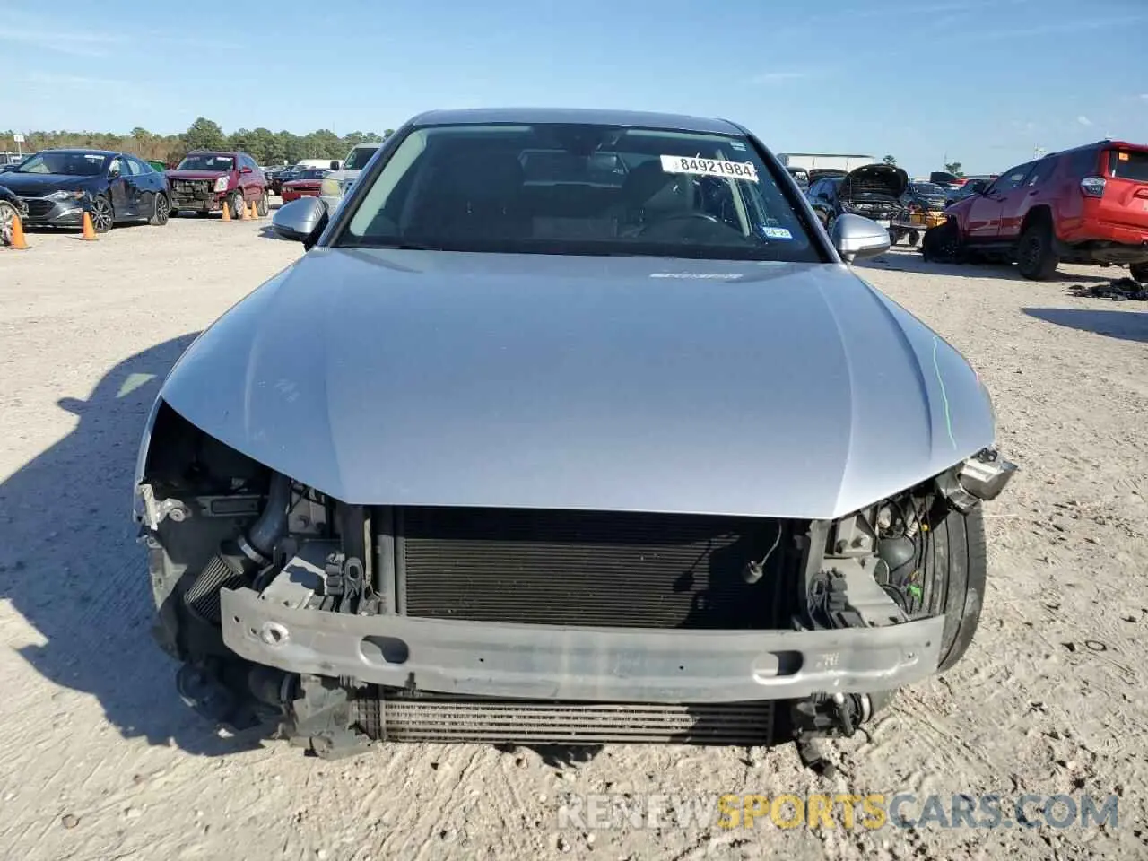 5 Photograph of a damaged car WAUABAF45MN013413 AUDI A4 2021